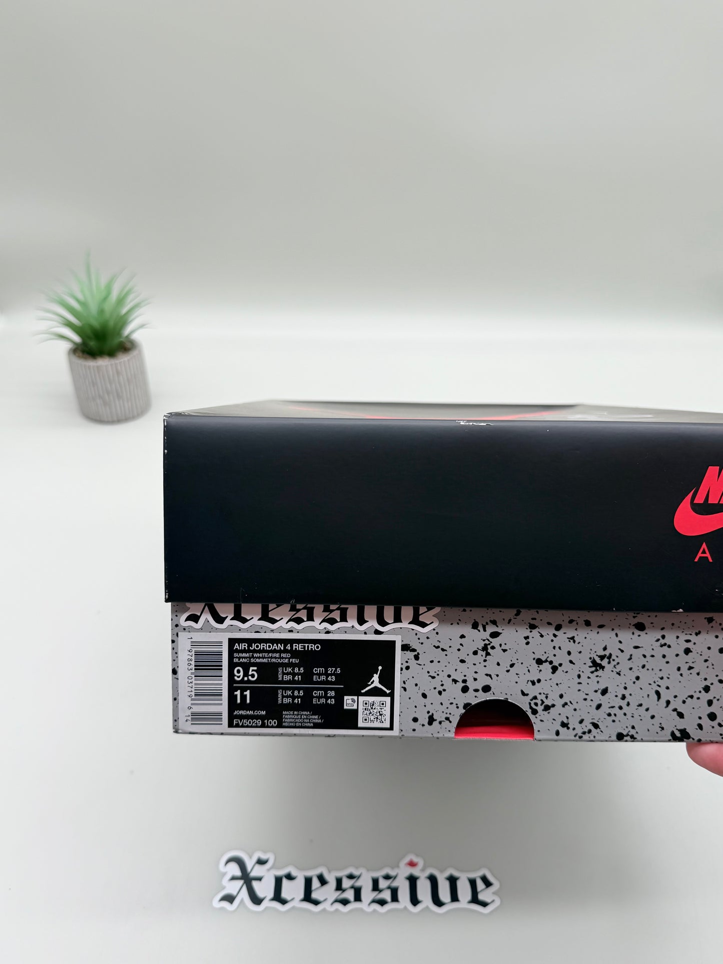 Jordan 4 White Cement