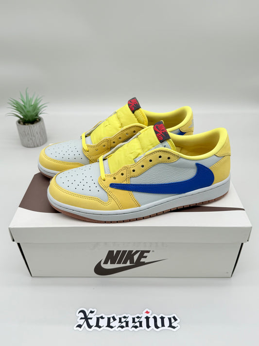Jordan 1 Low Travis Scott Canary