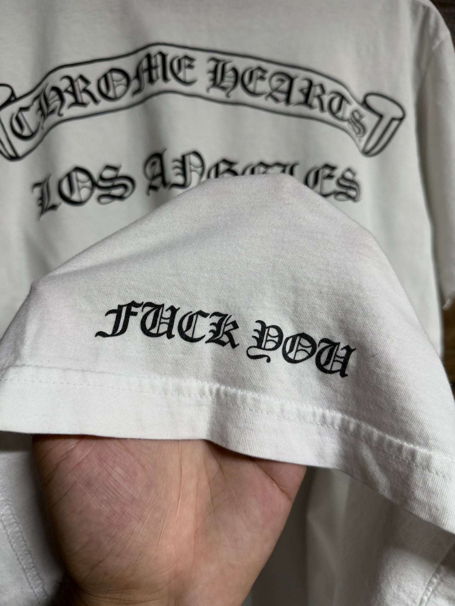 Chrome Hearts Los Angeles White Tee