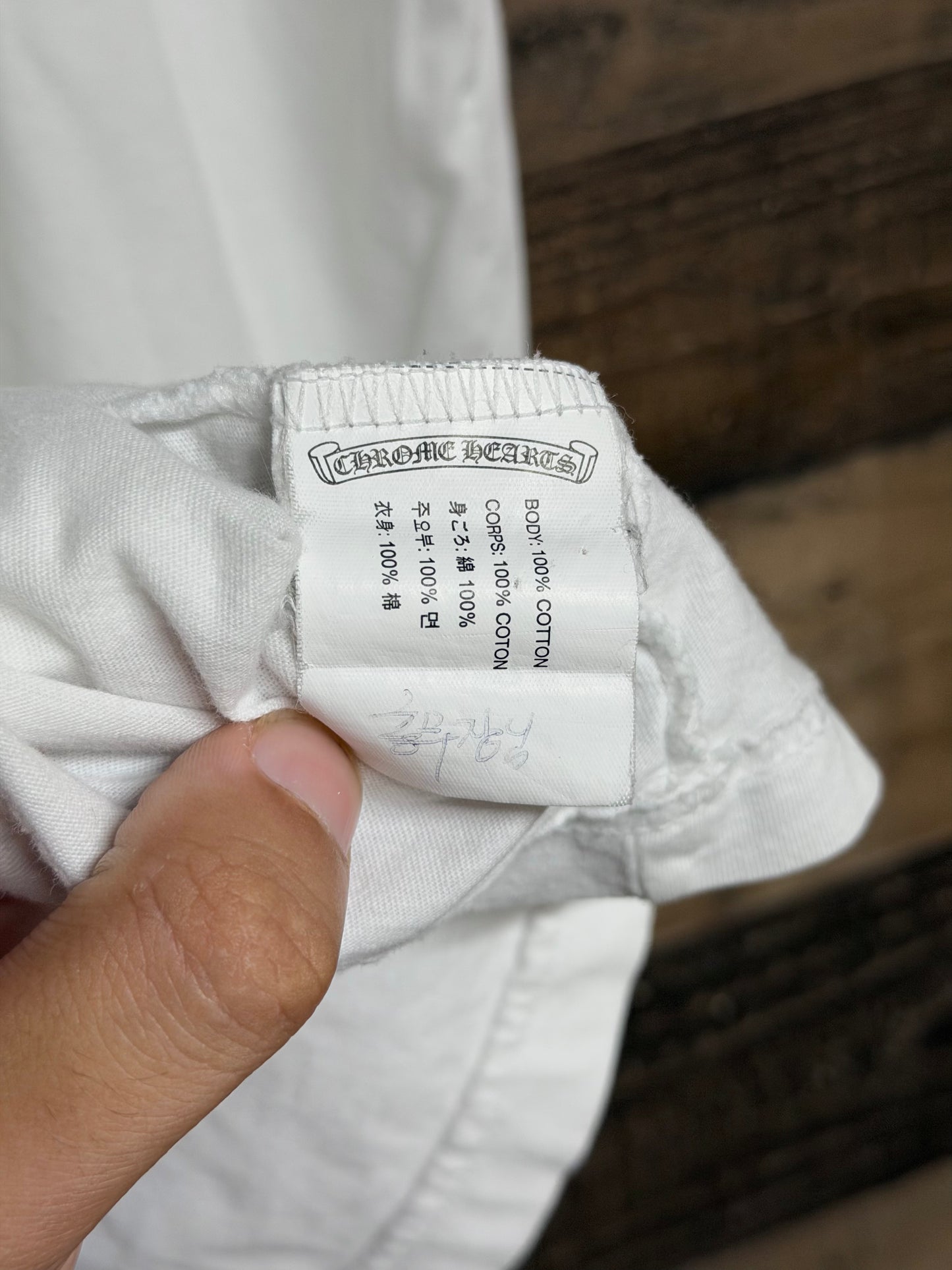 Chrome Hearts White Los Angeles Tee