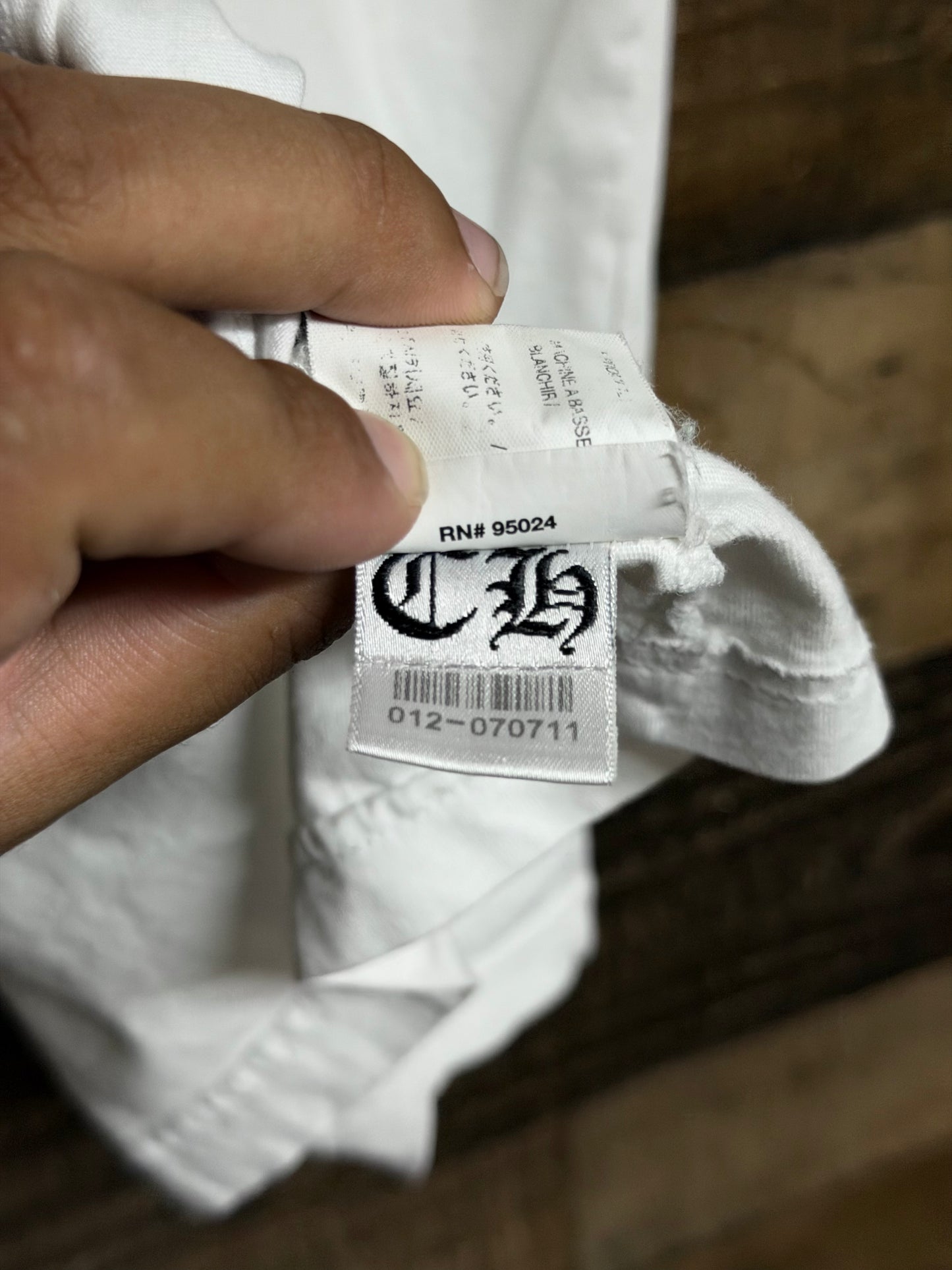 Chrome Hearts Los Angeles White Tee