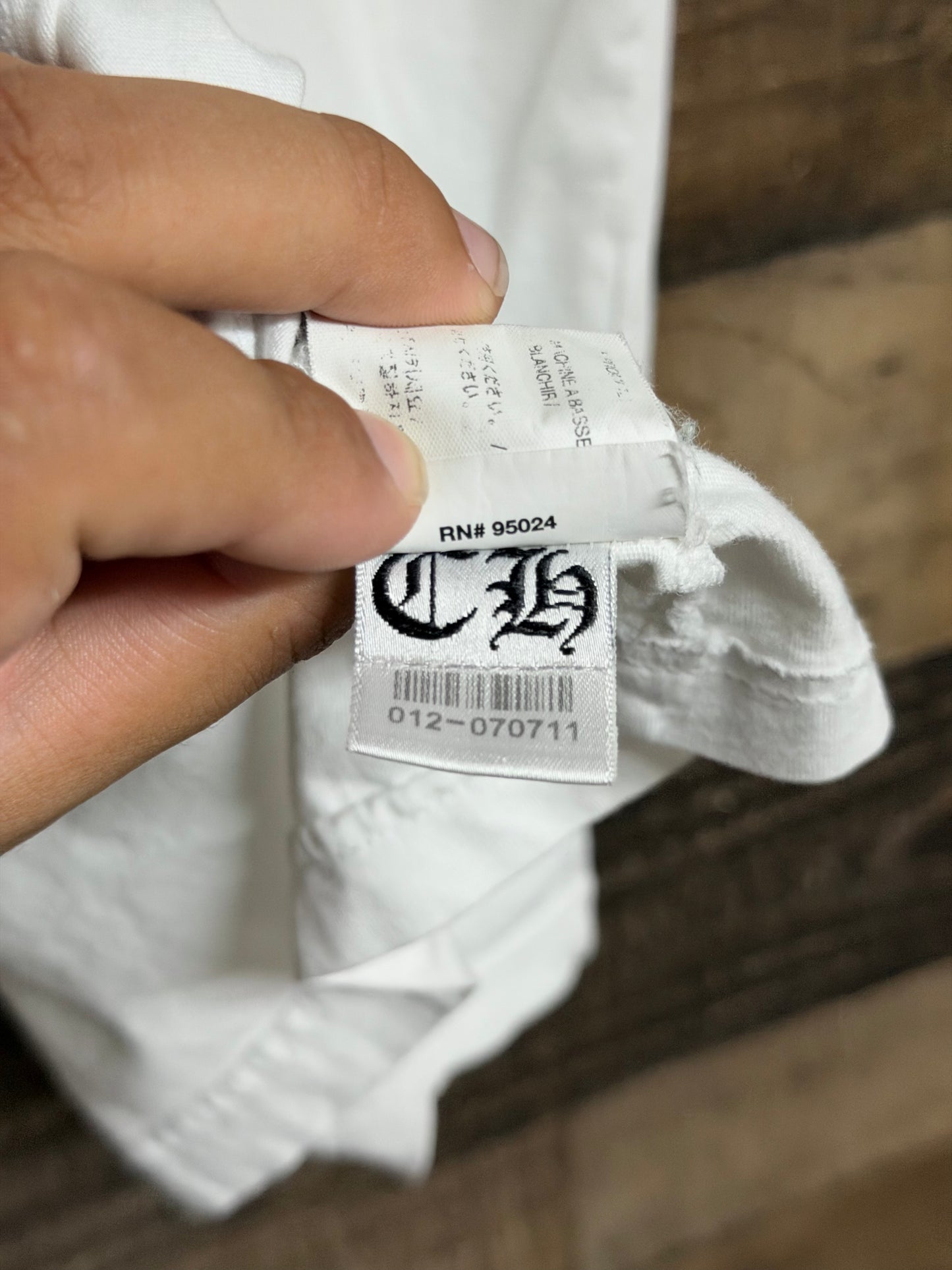 Chrome Hearts White Los Angeles Tee