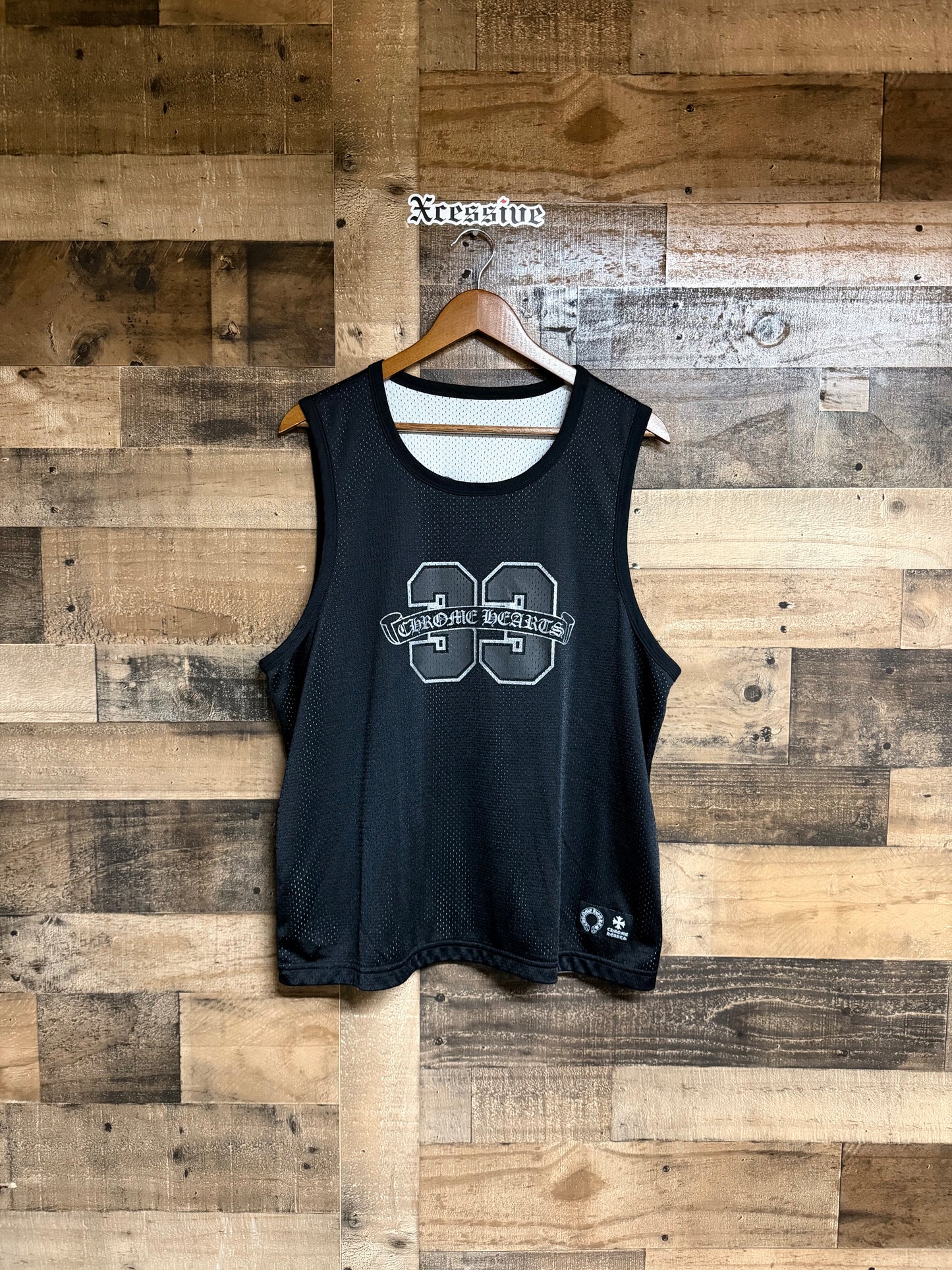 Chrome Hearts Reversible Mesh Basketball Jersey