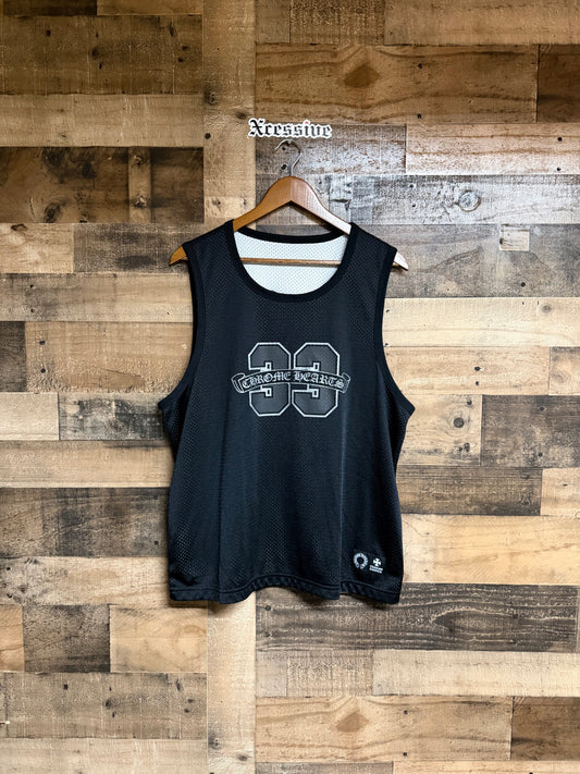 Chrome Hearts Reversible Mesh Basketball Jersey