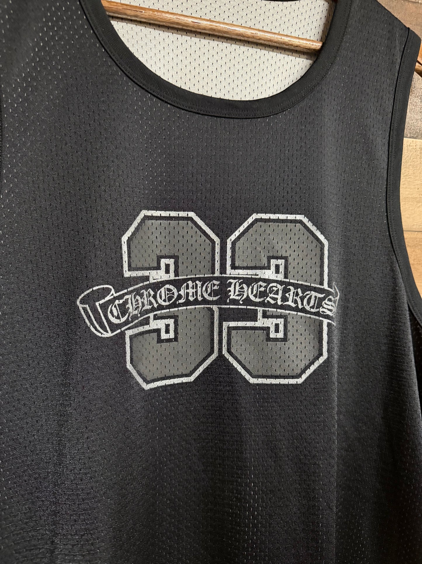 Chrome Hearts Reversible Mesh Basketball Jersey