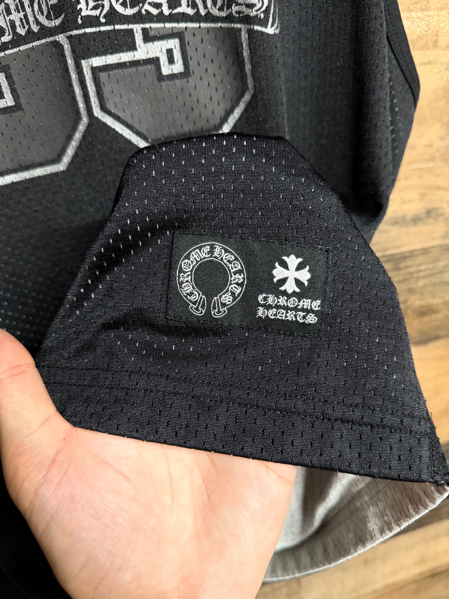 Chrome Hearts Reversible Mesh Basketball Jersey