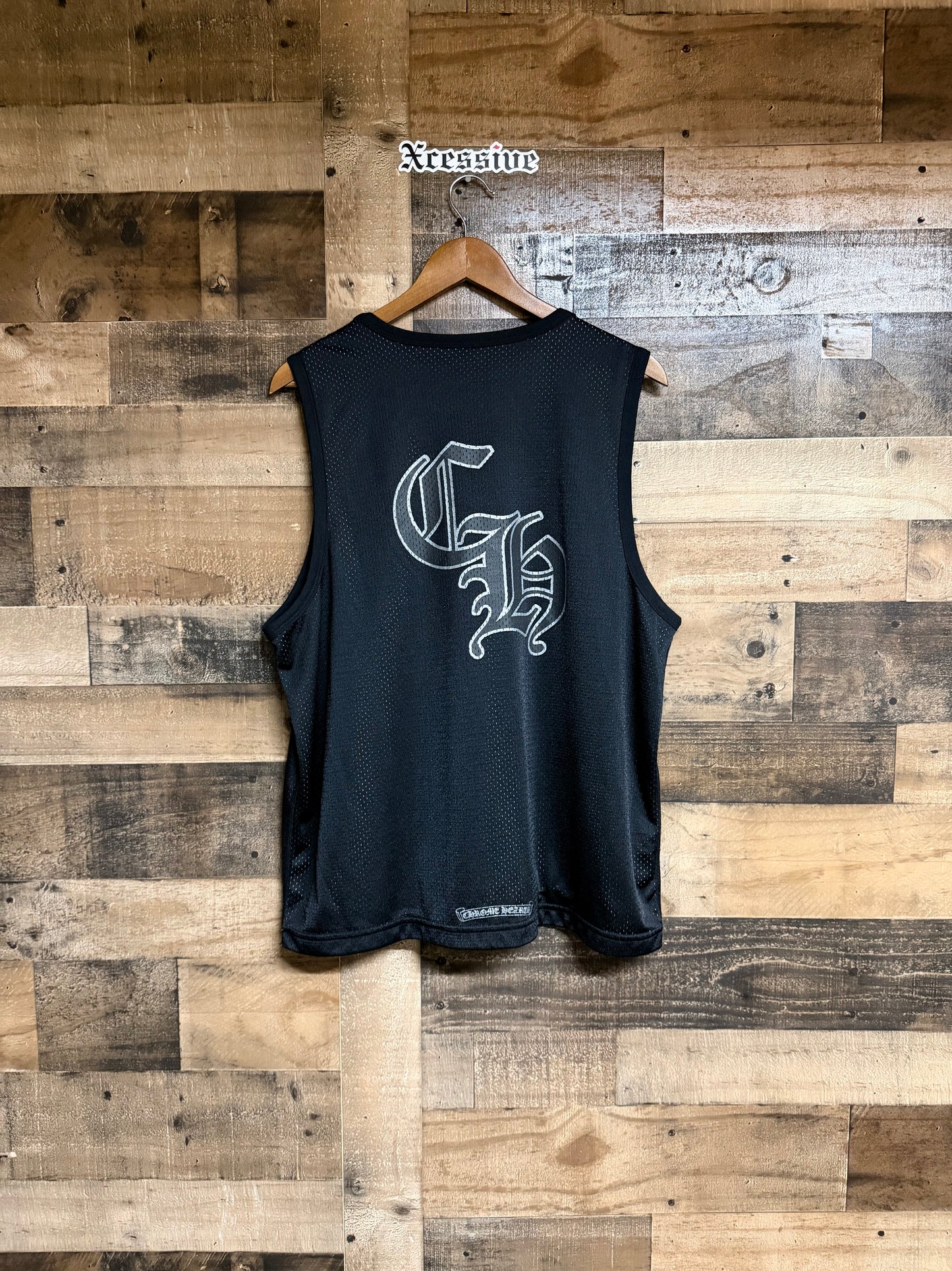 Chrome Hearts Reversible Mesh Basketball Jersey
