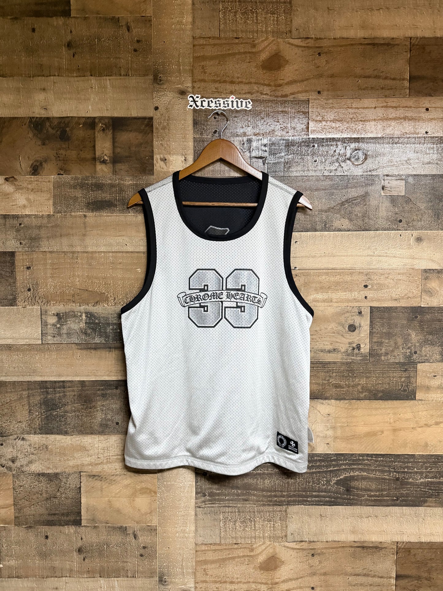 Chrome Hearts Reversible Mesh Basketball Jersey