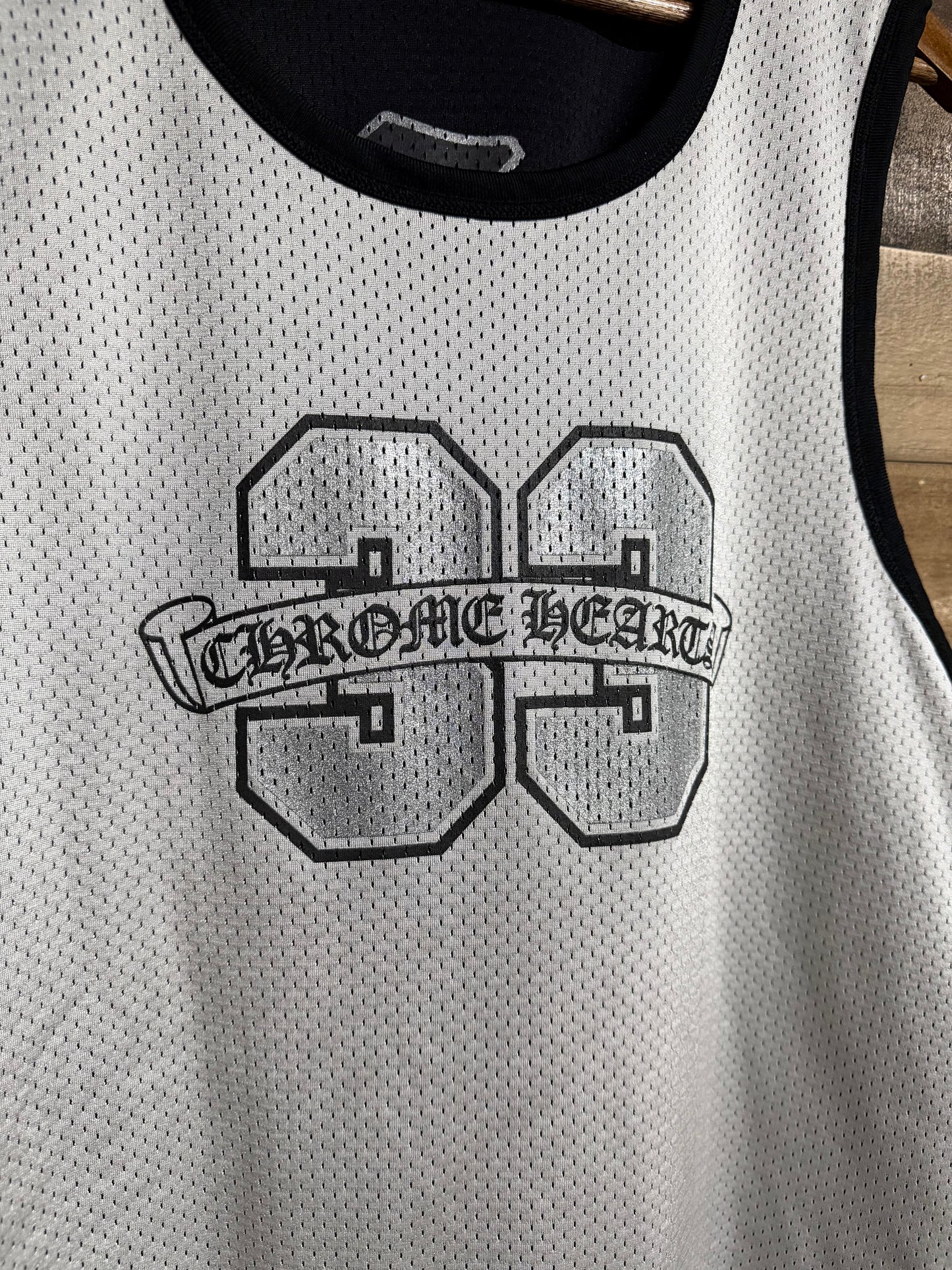Chrome Hearts Reversible Mesh Basketball Jersey