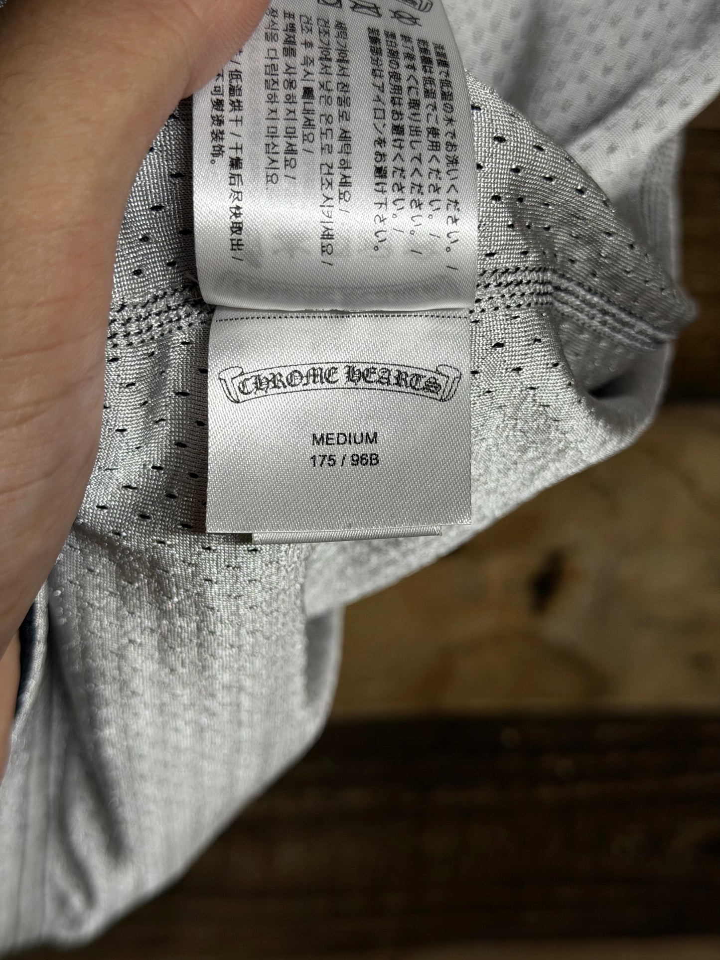 Chrome Hearts Reversible Mesh Basketball Jersey