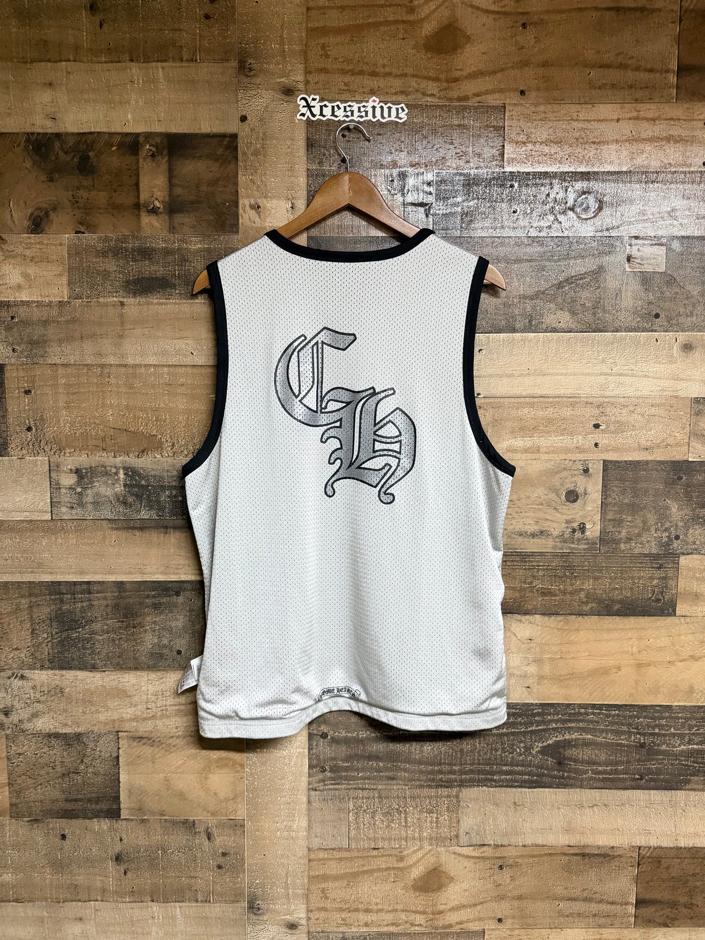 Chrome Hearts Reversible Mesh Basketball Jersey