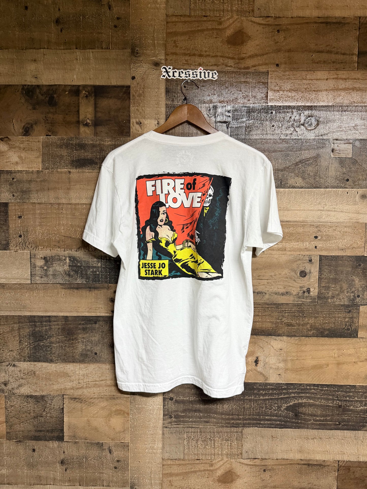Chrome Hearts Jessie Joe Stark Fire of Love Tee