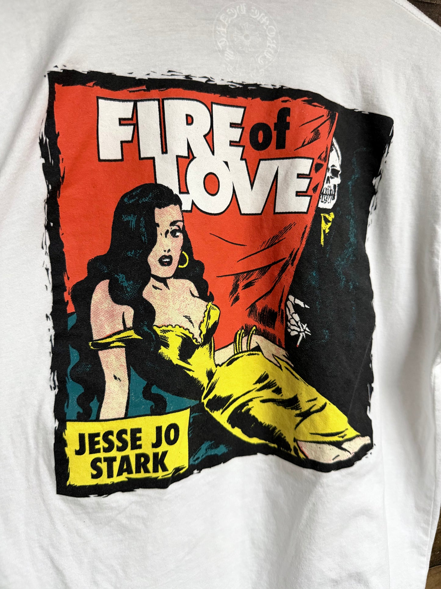 Chrome Hearts Jessie Joe Stark Fire of Love Tee