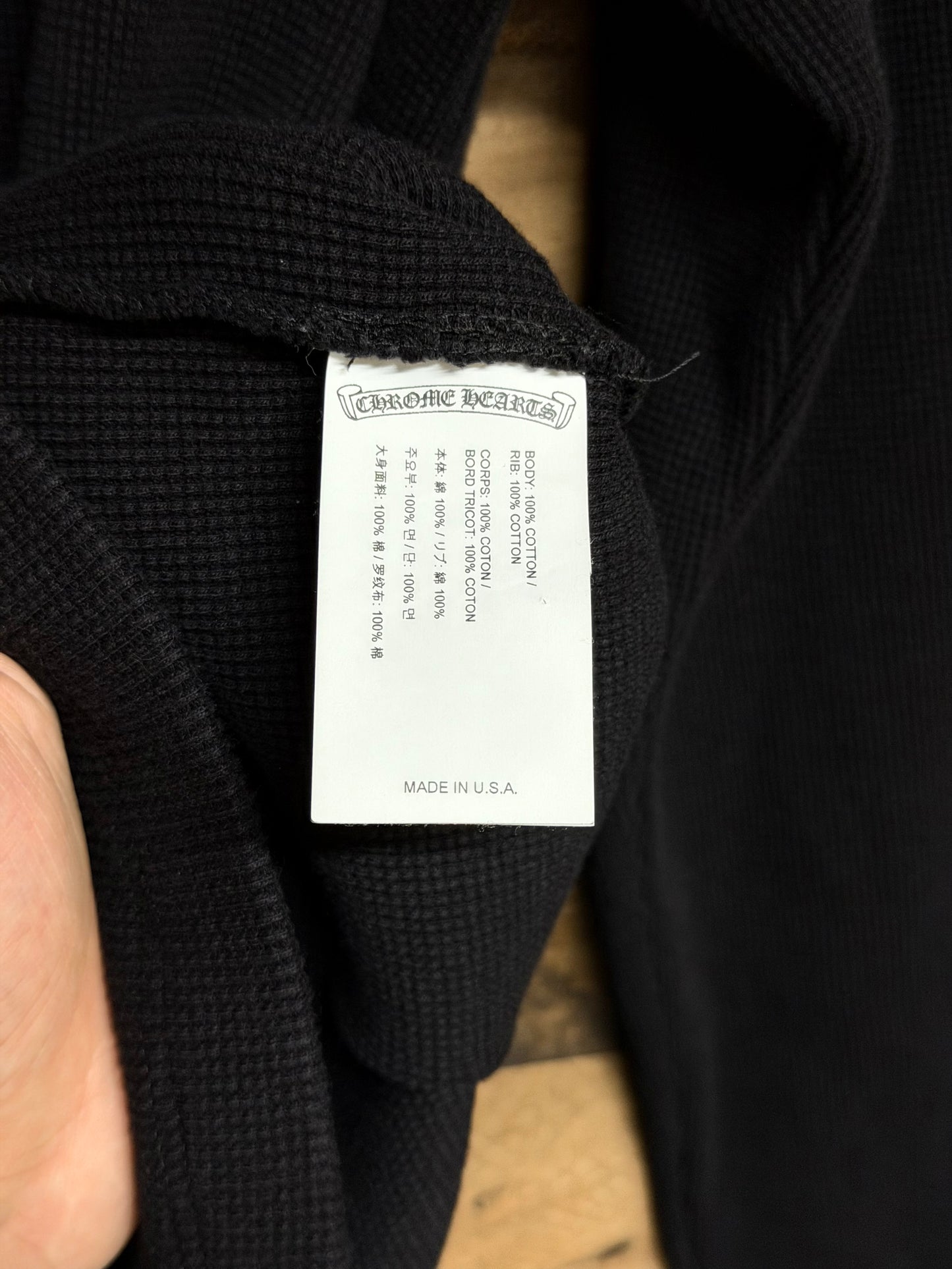 Chrome Hearts King Taco Black Thermal
