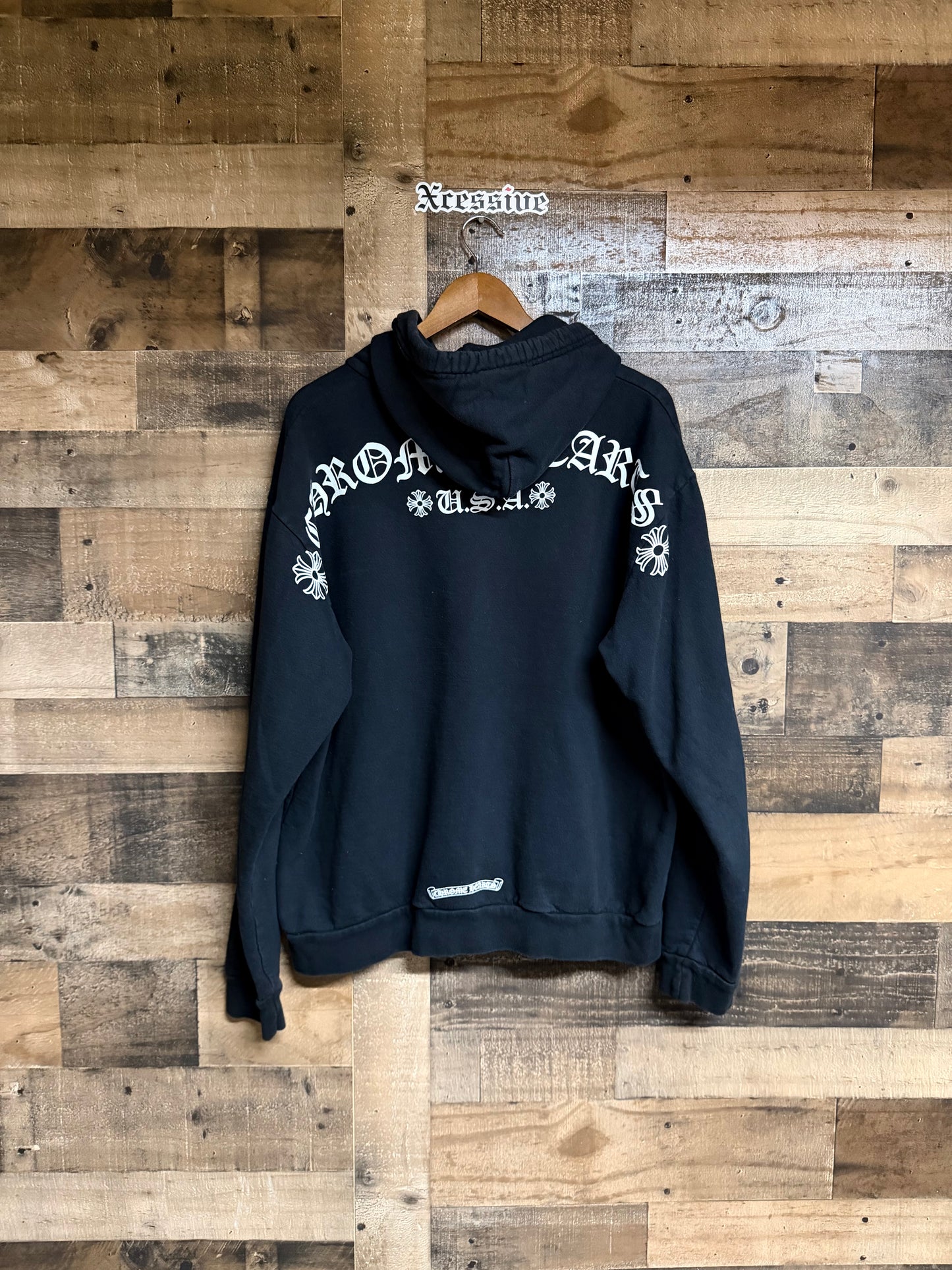 Chrome Hearts T-Bar Logo Hoodie