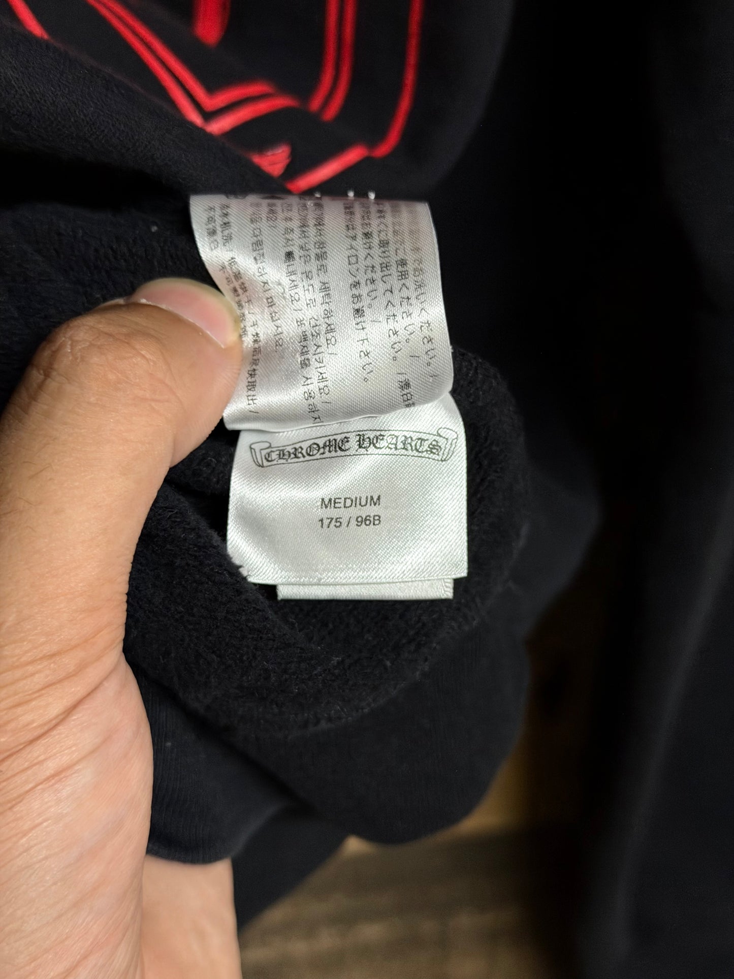 Chrome Hearts FOTI Zip Up Hoodie