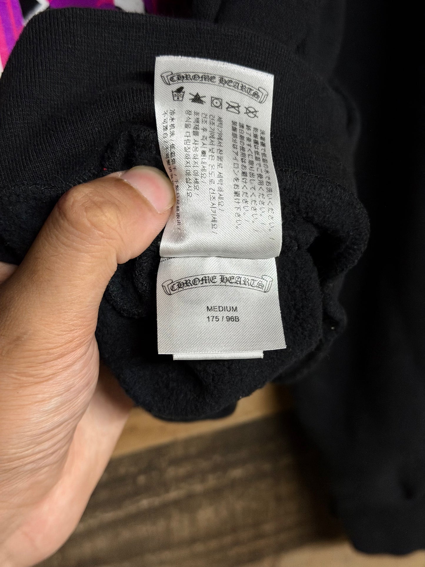 Chrome Hearts Eye Chart Dagger Hoodie