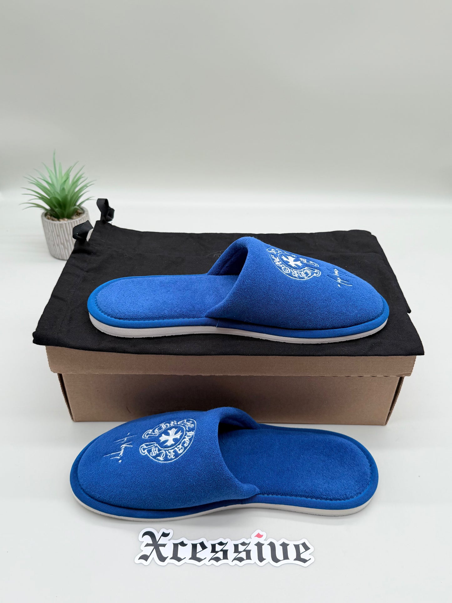 Chrome Hearts Las Vegas Hotel Slippers