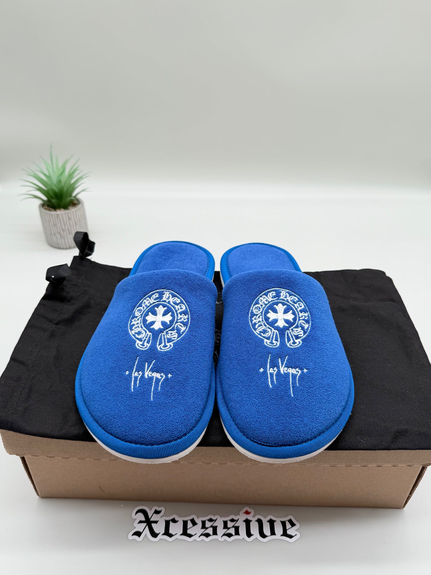 Chrome Hearts Las Vegas Hotel Slippers