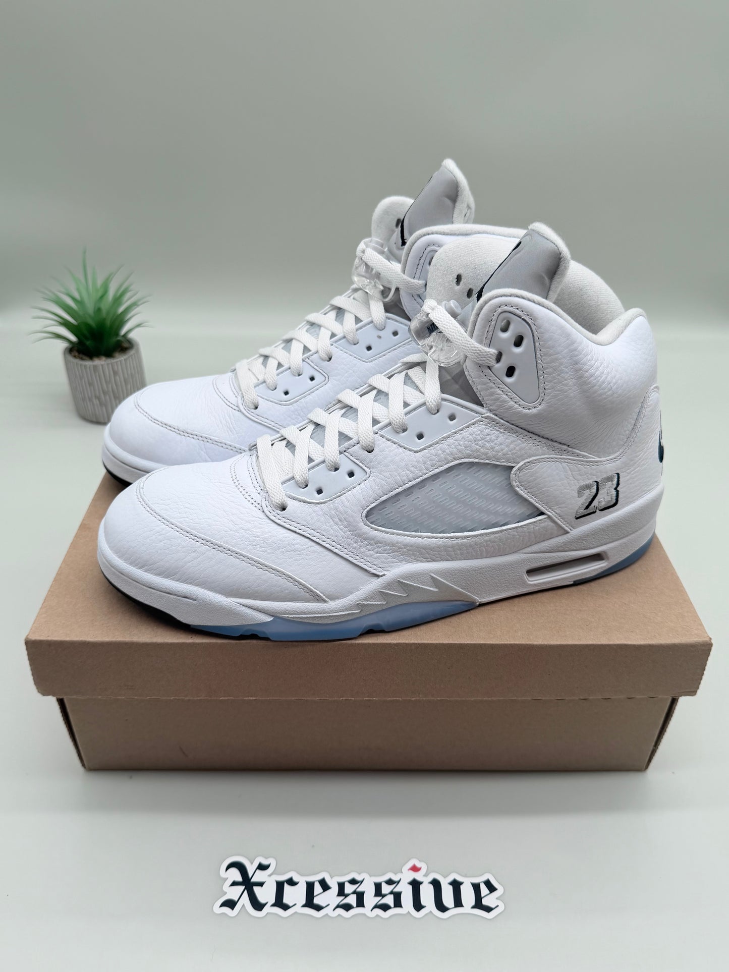 Jordan 5 White Metallic