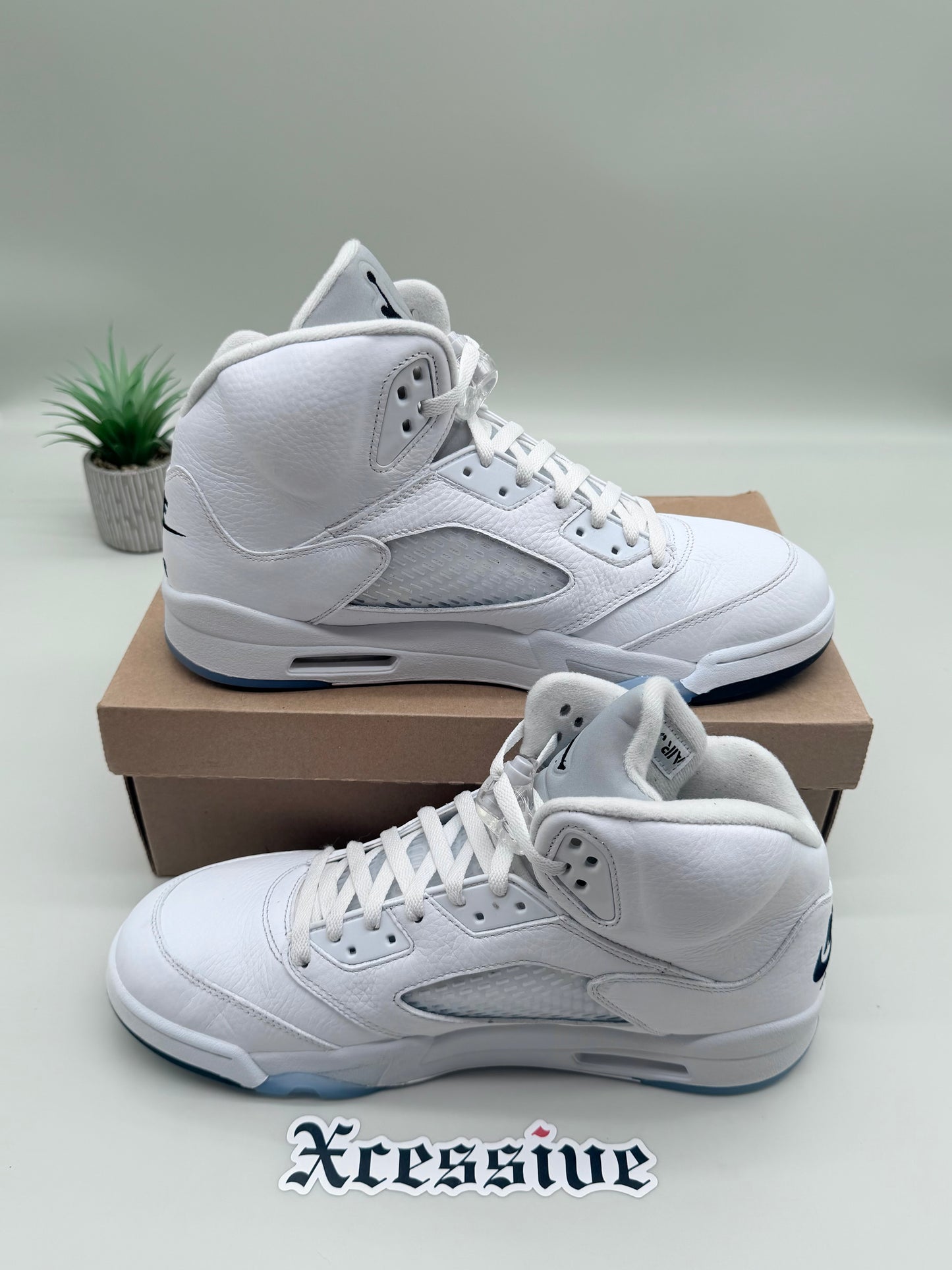 Jordan 5 White Metallic