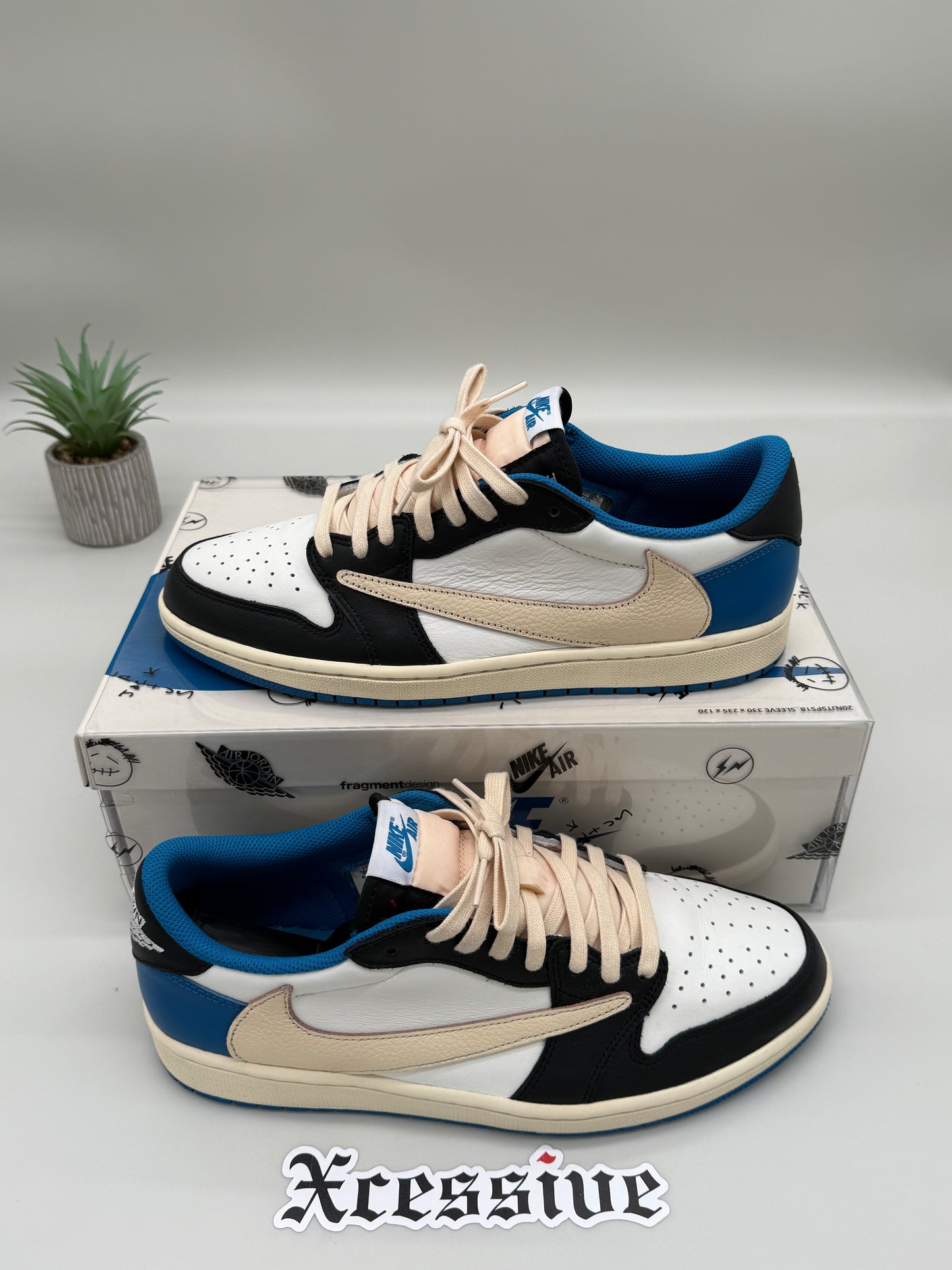 Jordan 1 Low Travis Scott Fragment
