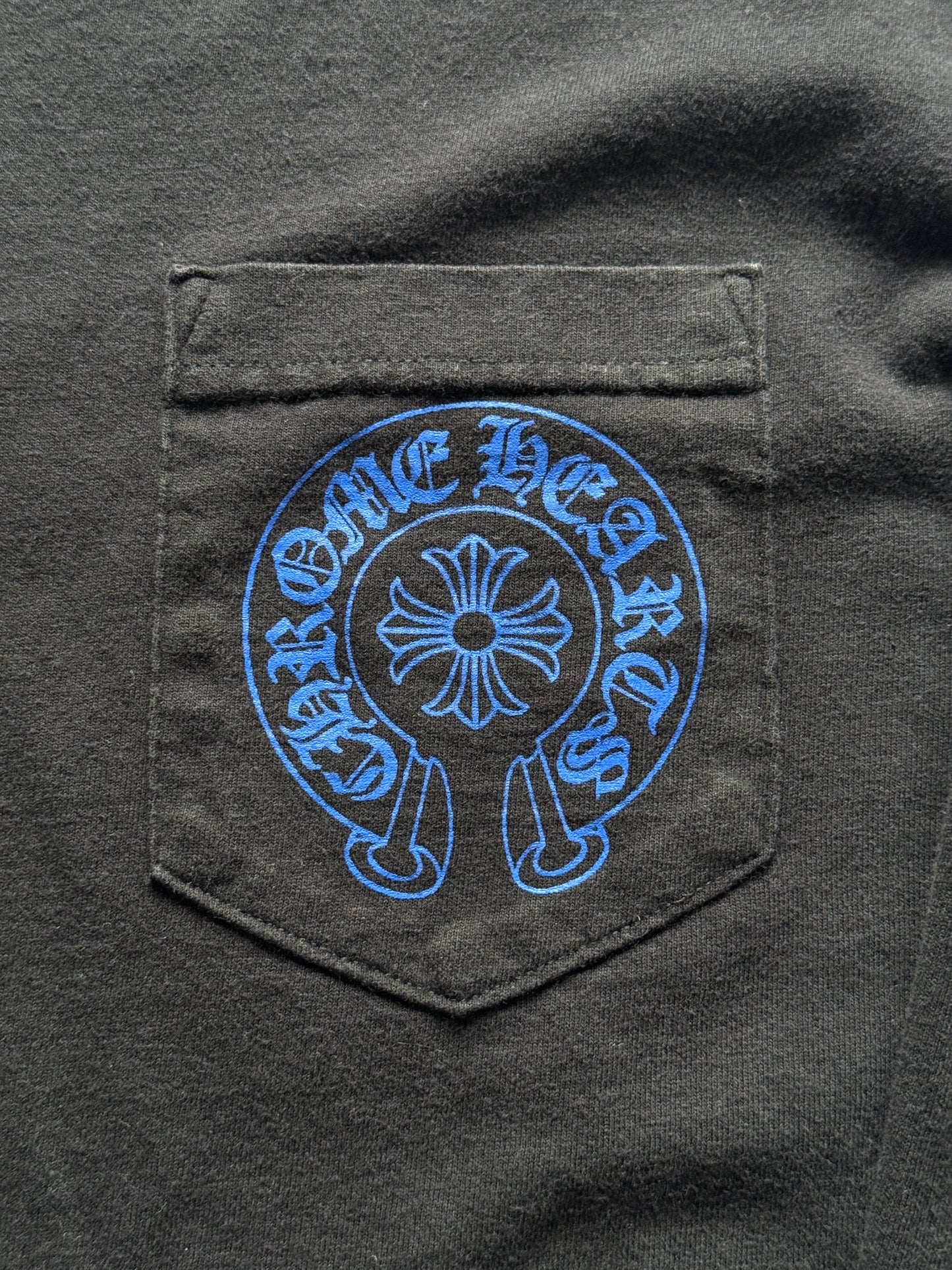 Chrome Hearts Blue Plus Cross Longsleeve