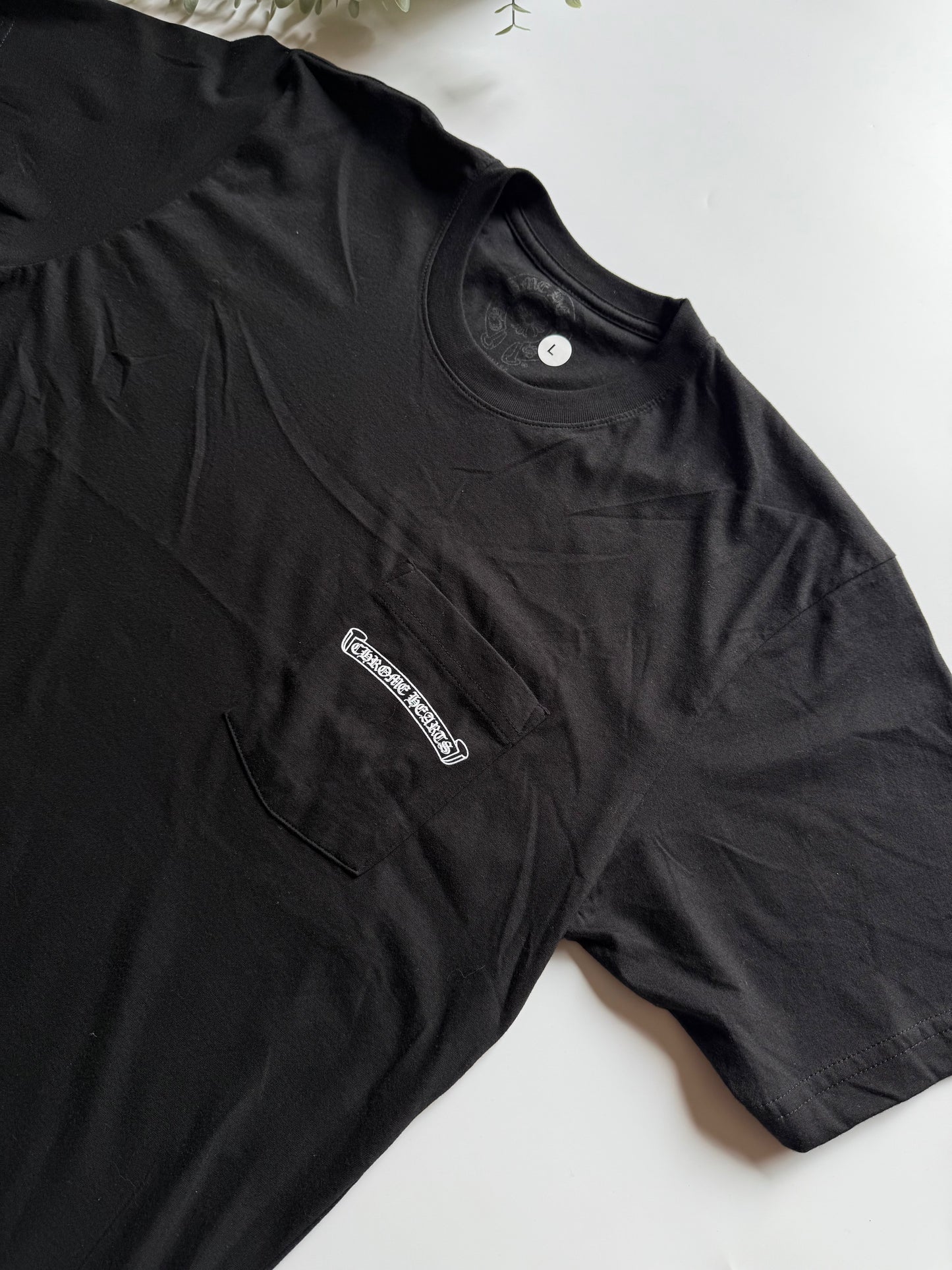 Chrome Hearts Scroll Logo Tee