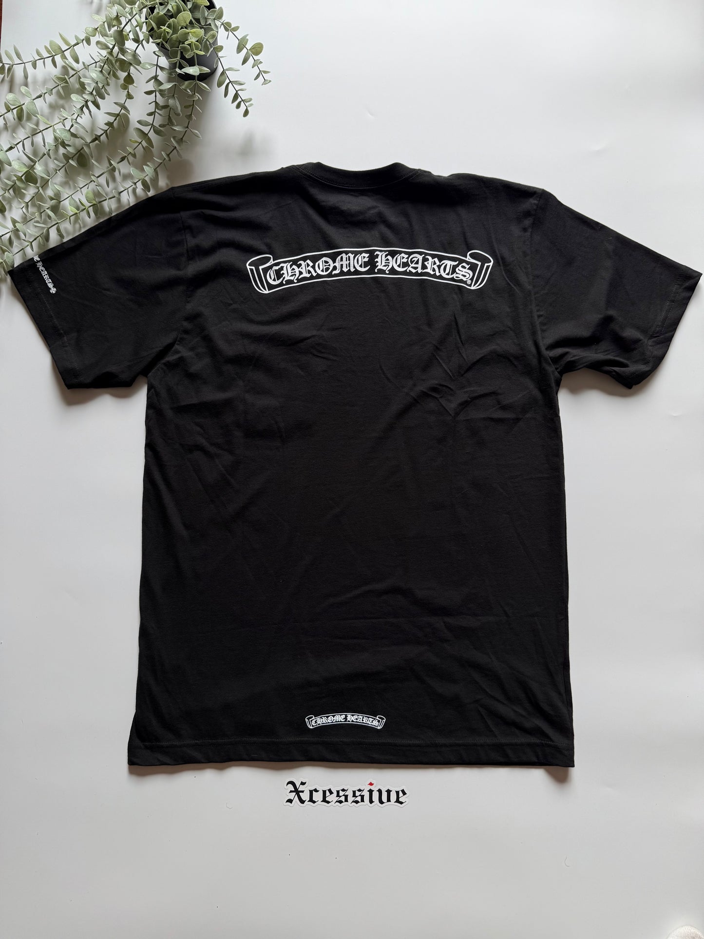 Chrome Hearts Scroll Logo Tee