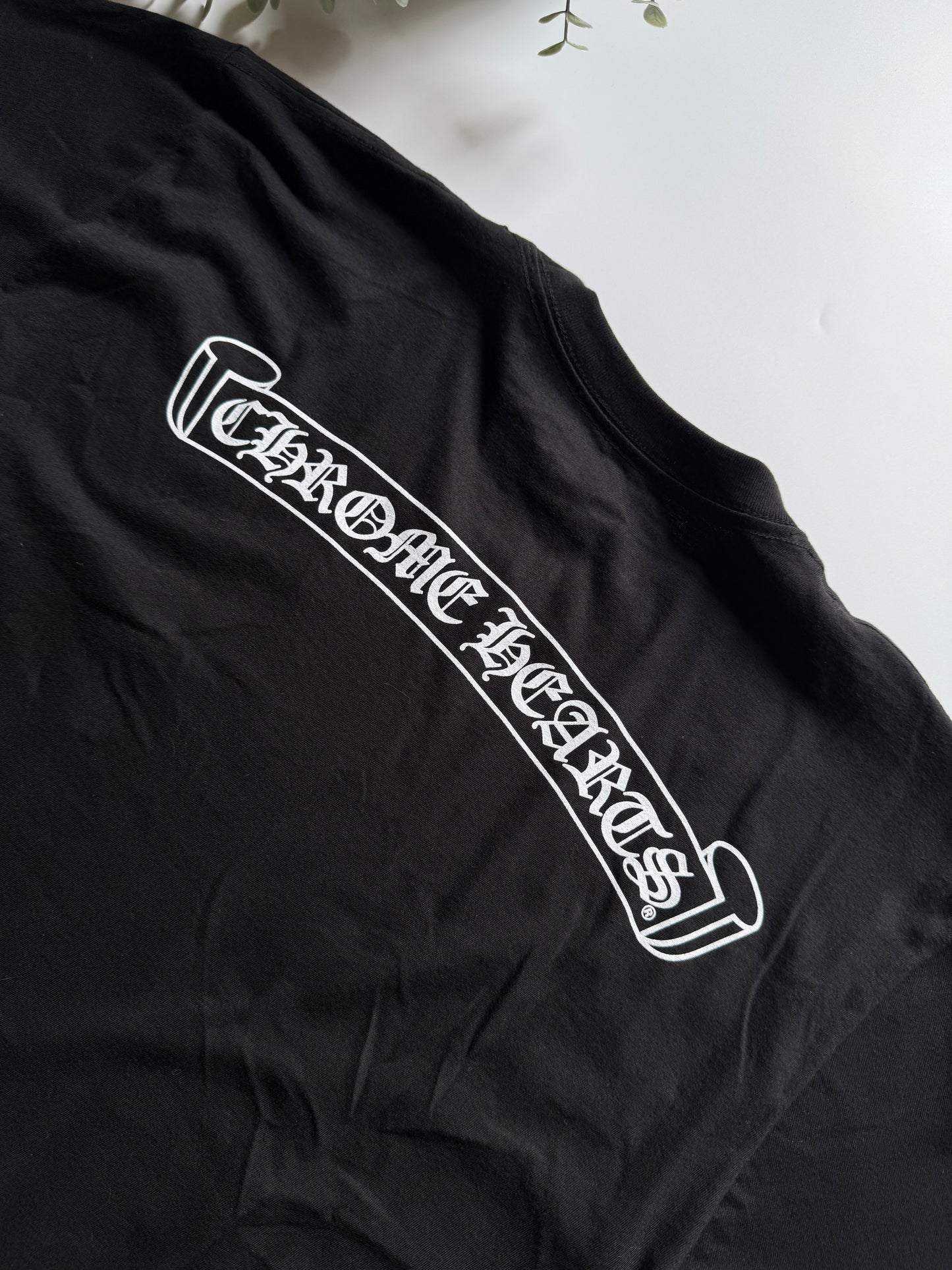 Chrome Hearts Scroll Logo Tee