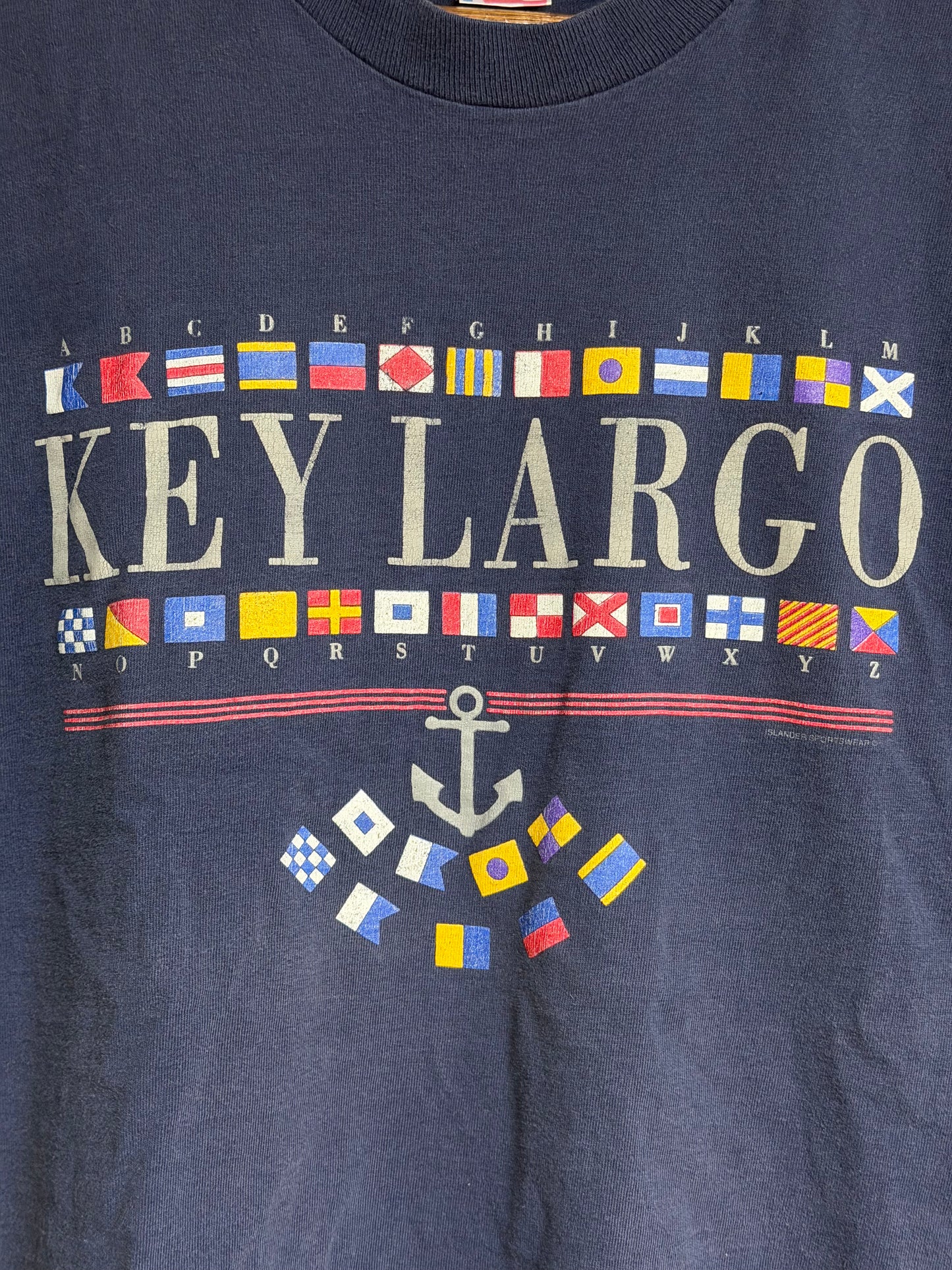 Vintage Key Largo Florida Souvenir Tee