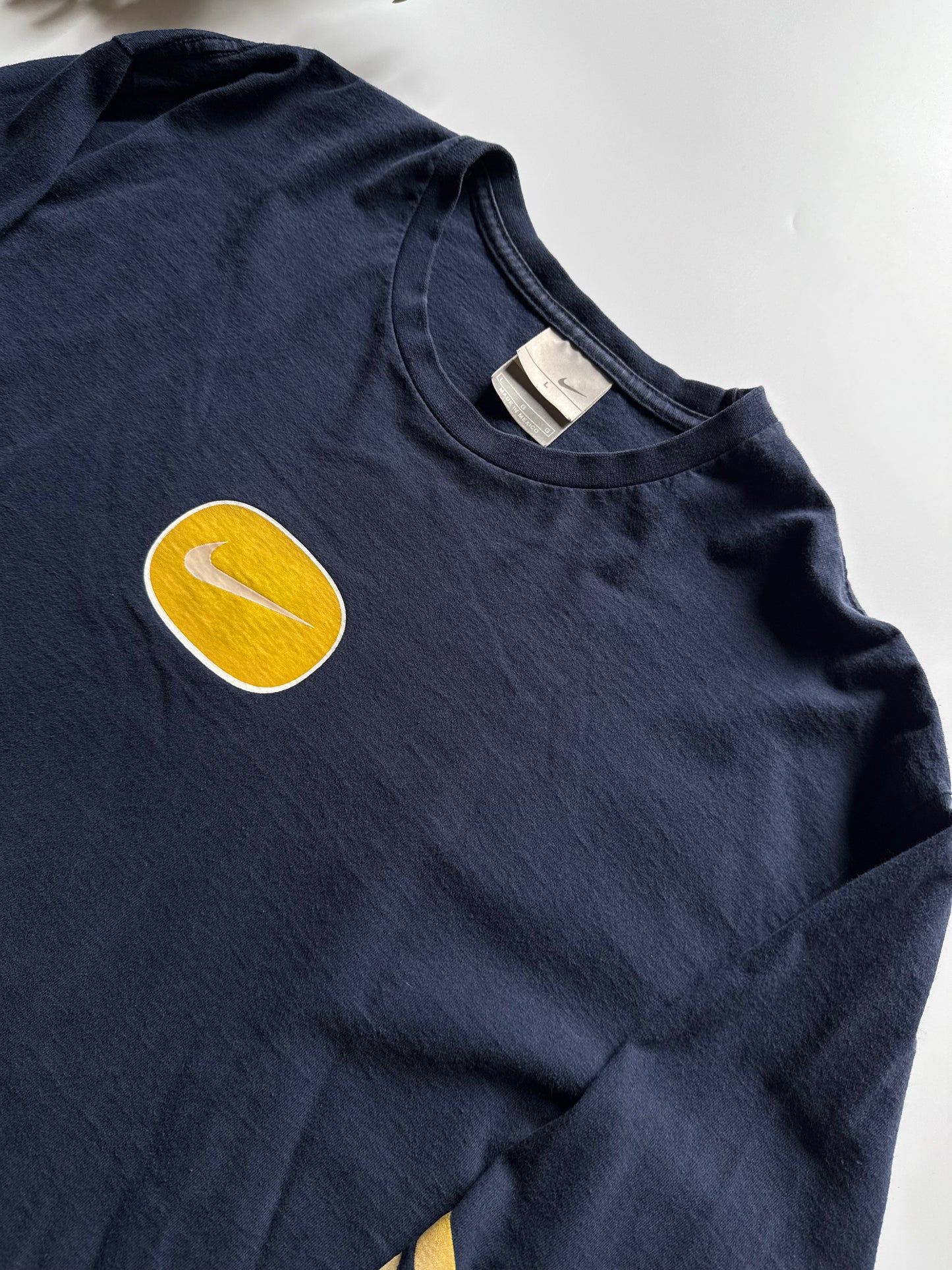 Y2K Nike Navy/Yellow Longsleeve