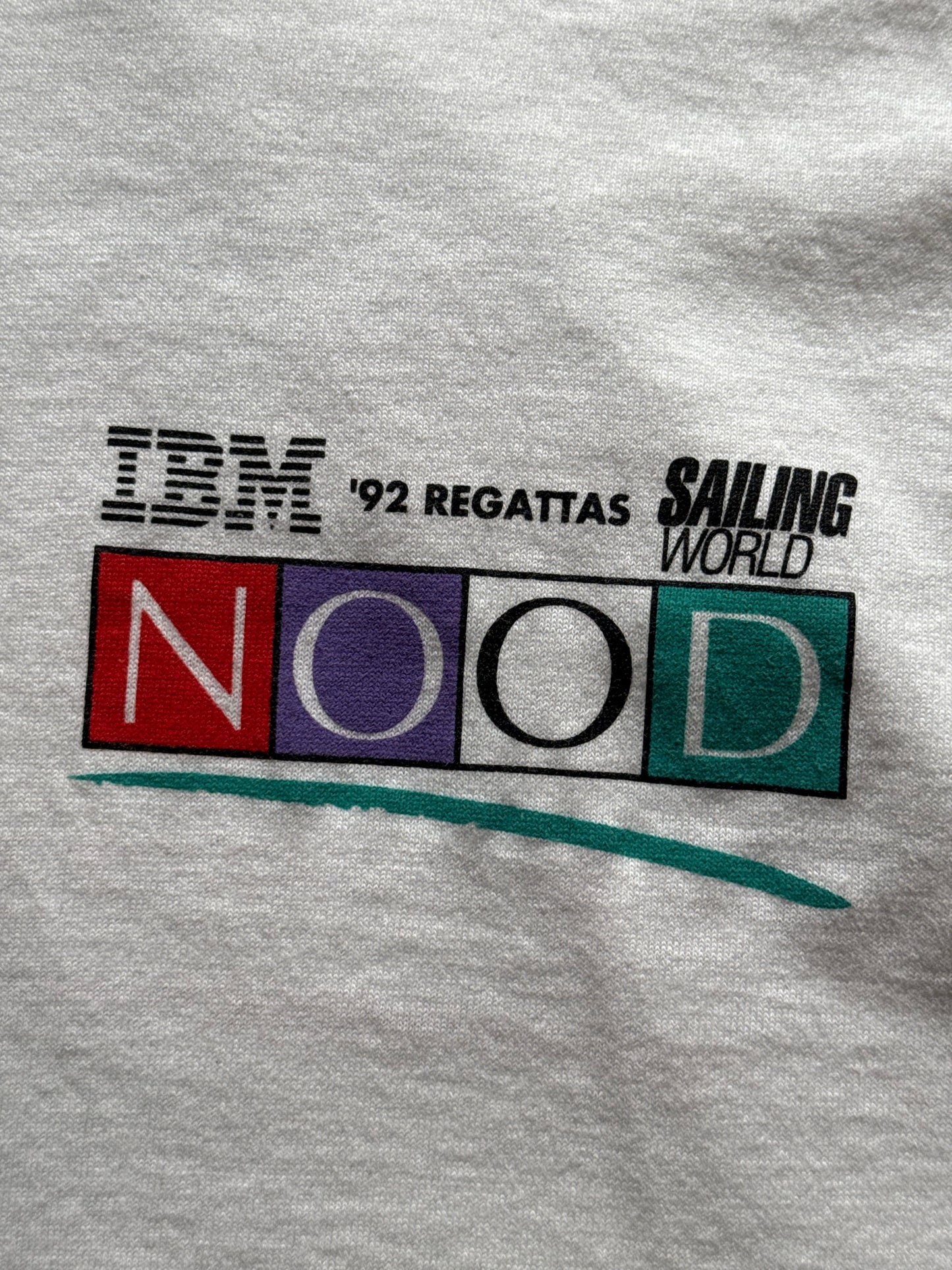 Vintage 1992 NOOD IBM Sailing Regatta Tee