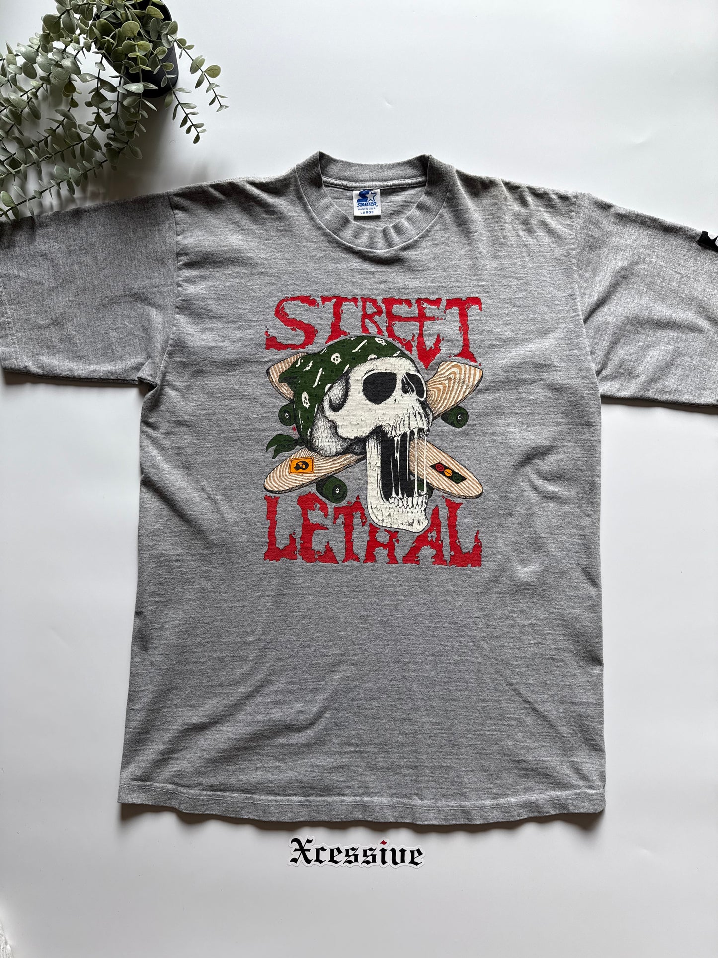 Vintage Street Lethal Starter Skate Tee