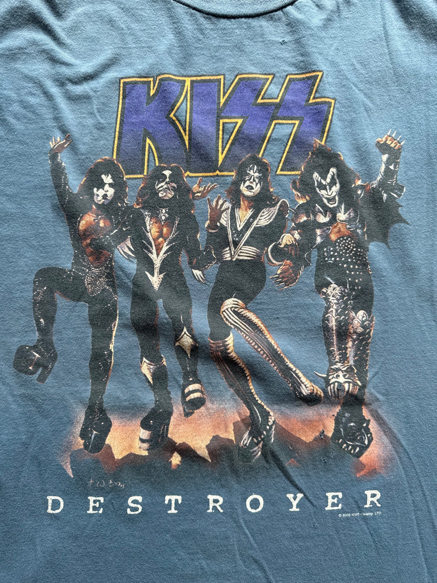 Y2K KISS Destroyer Tee