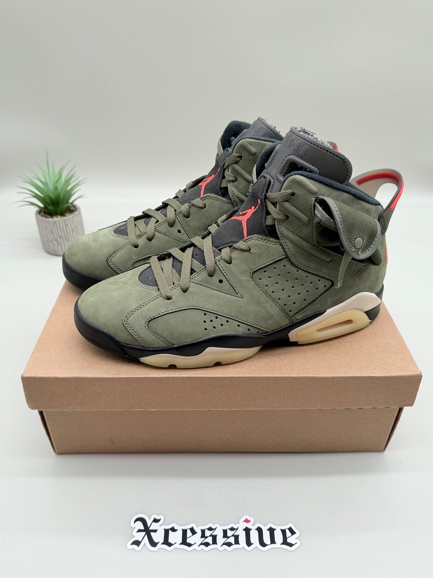 Jordan 6 Travis Scott Olive