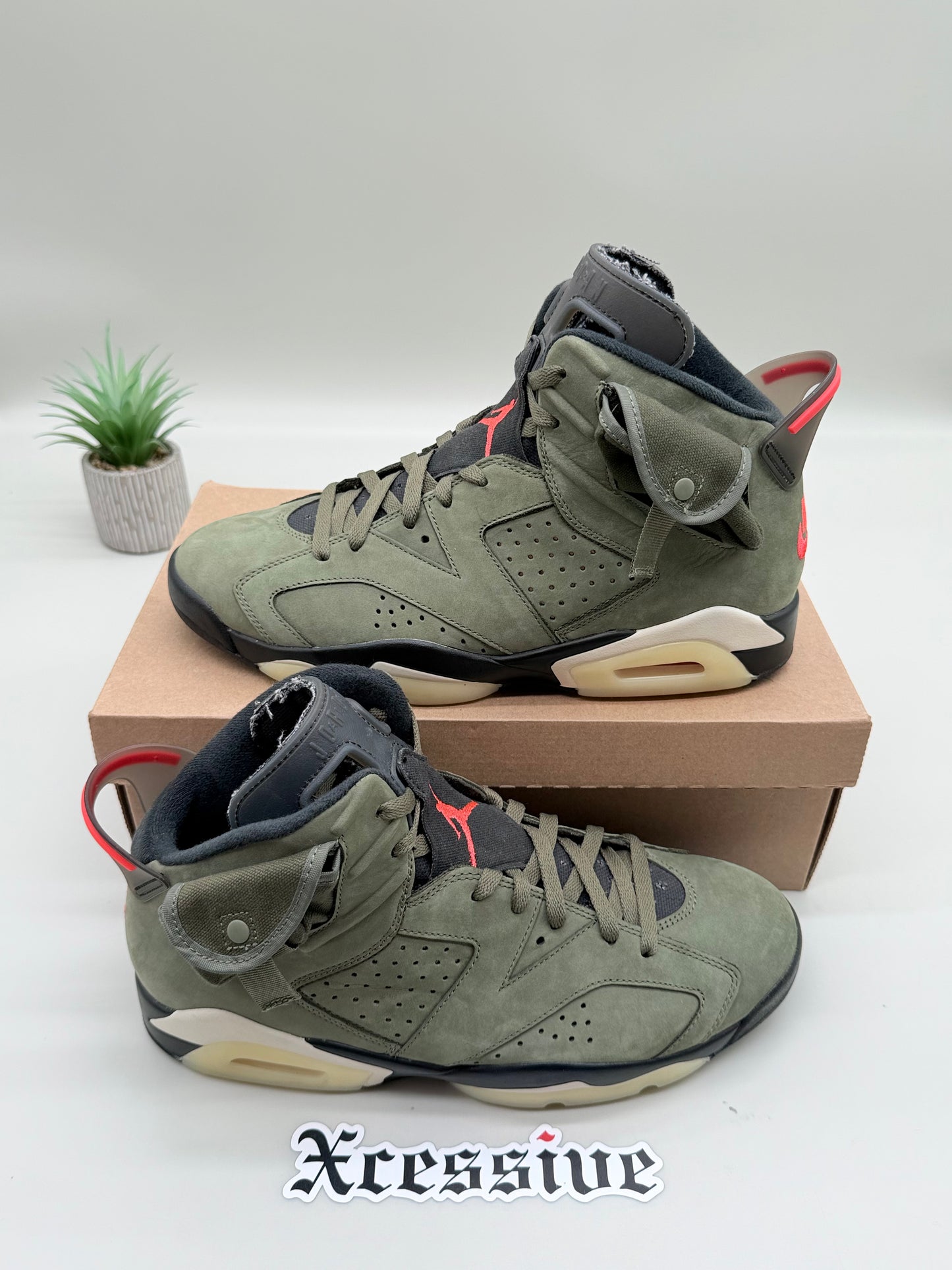 Jordan 6 Travis Scott Olive