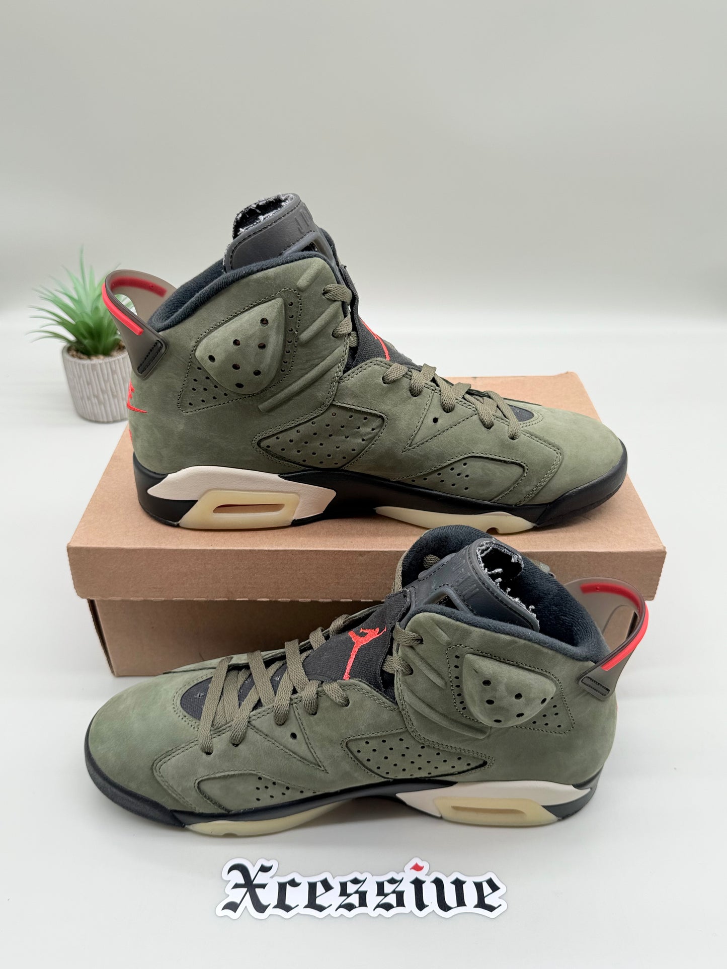 Jordan 6 Travis Scott Olive