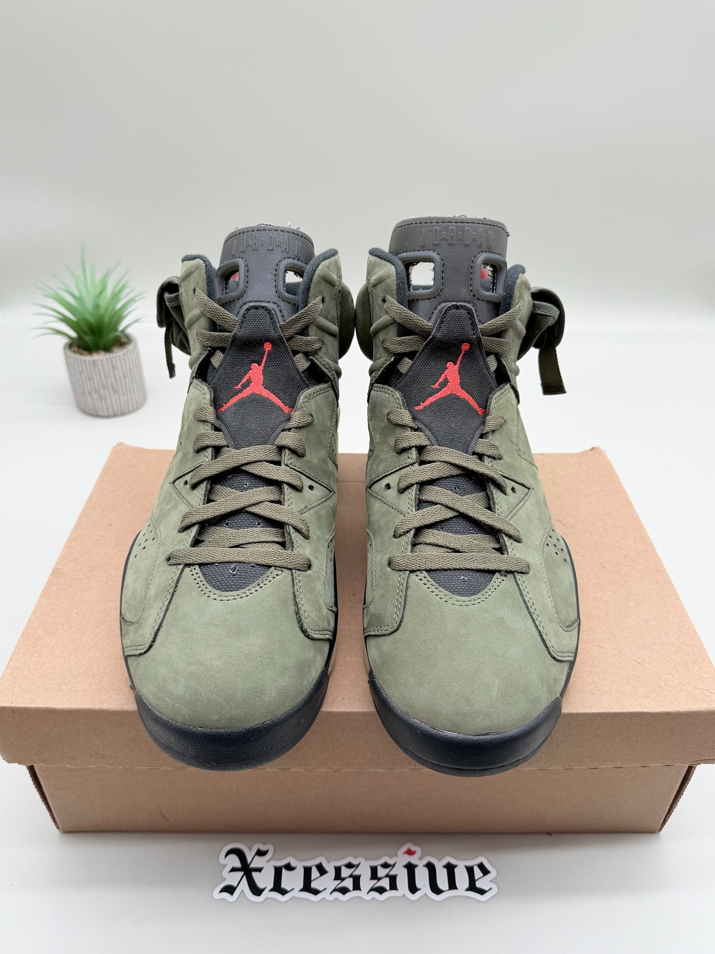 Jordan 6 Travis Scott Olive