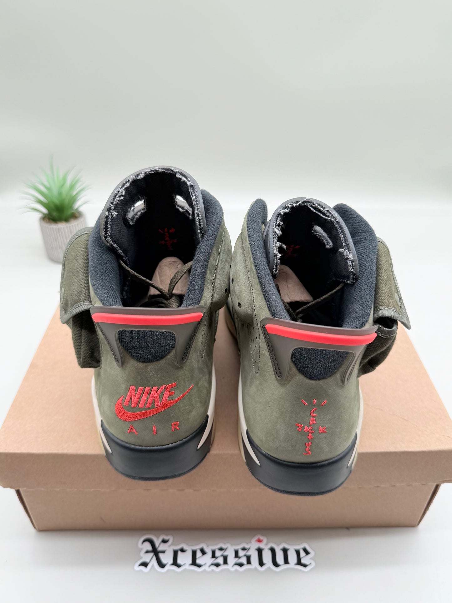 Jordan 6 Travis Scott Olive