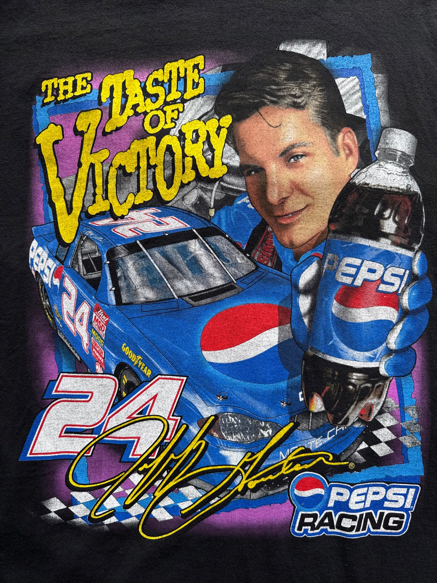 Y2K NASCAR Jeff Gordon Pepsi Racing Tee