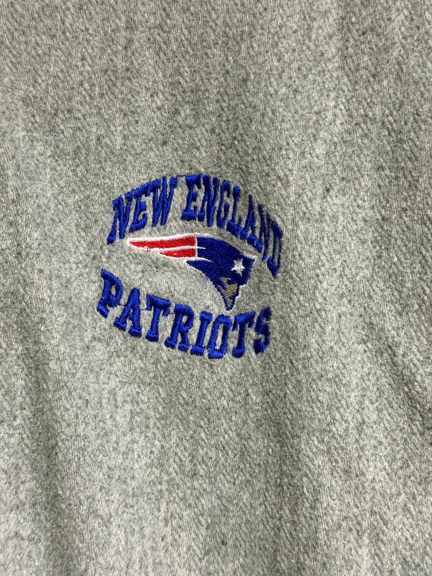 Vintage New England Patriots Long Sleeve Polo