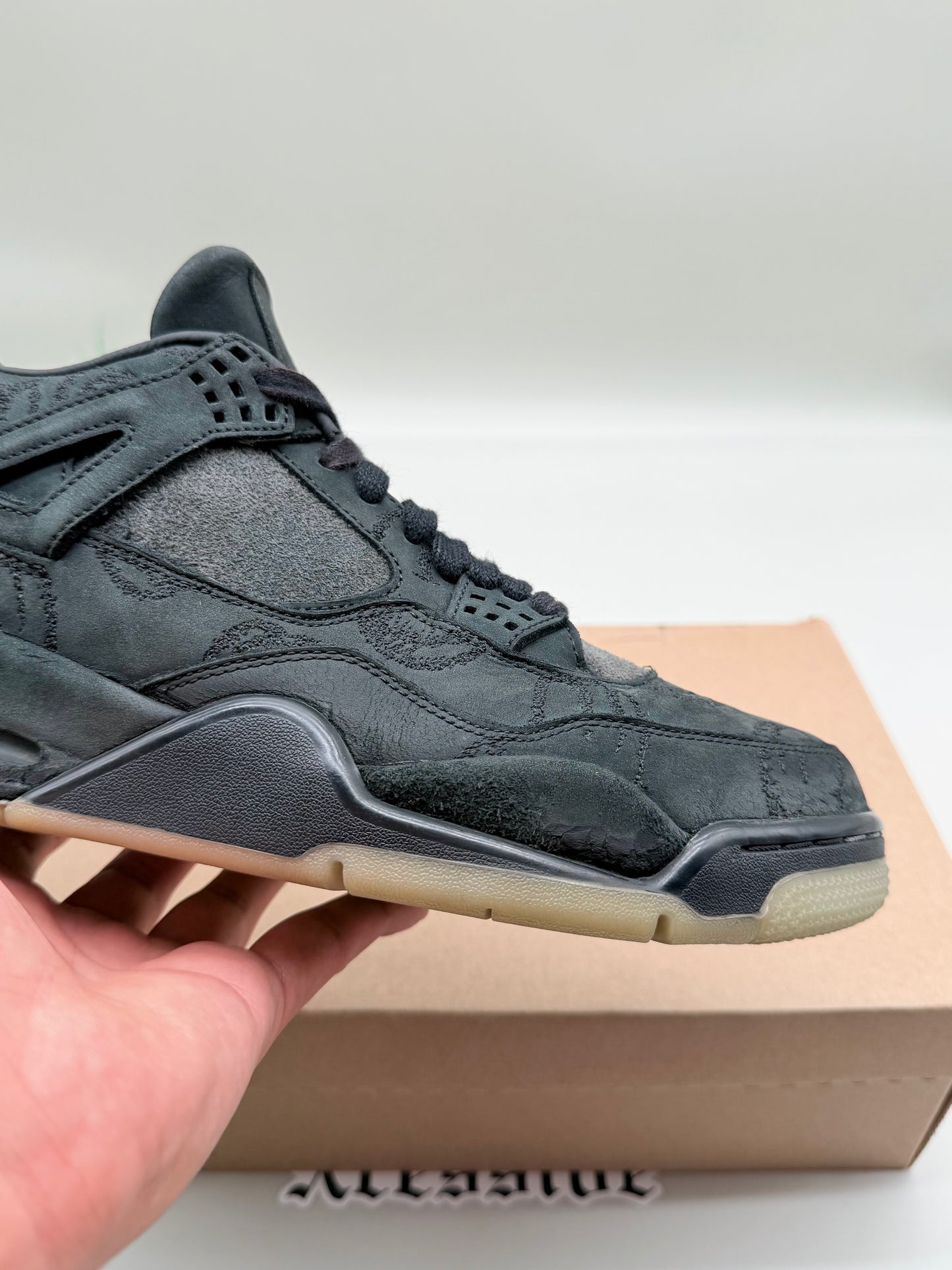 Jordan 4 KAWS Black