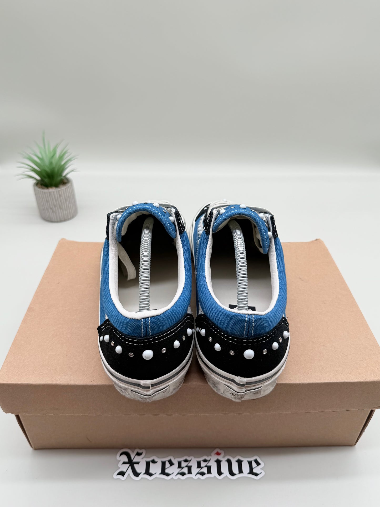 Vans Old Skool 36 Pearlized Black Navy