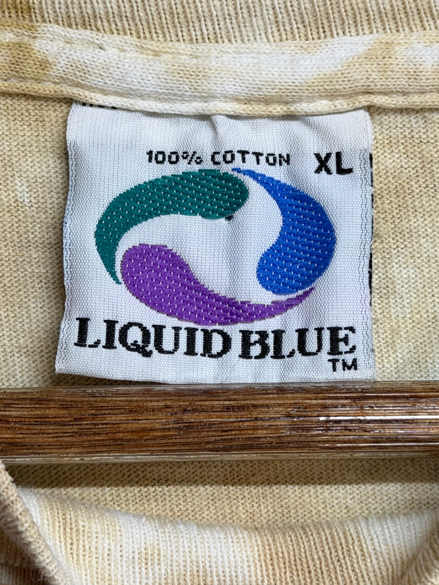 Vintage Liquid Blue Preserve the Rainforest Tee