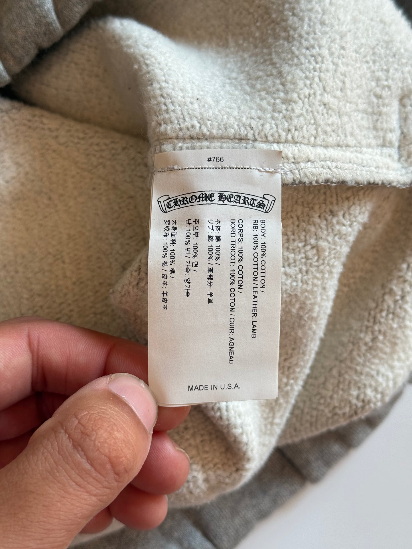 Chrome Hearts Paperjam Grey Sweatpants