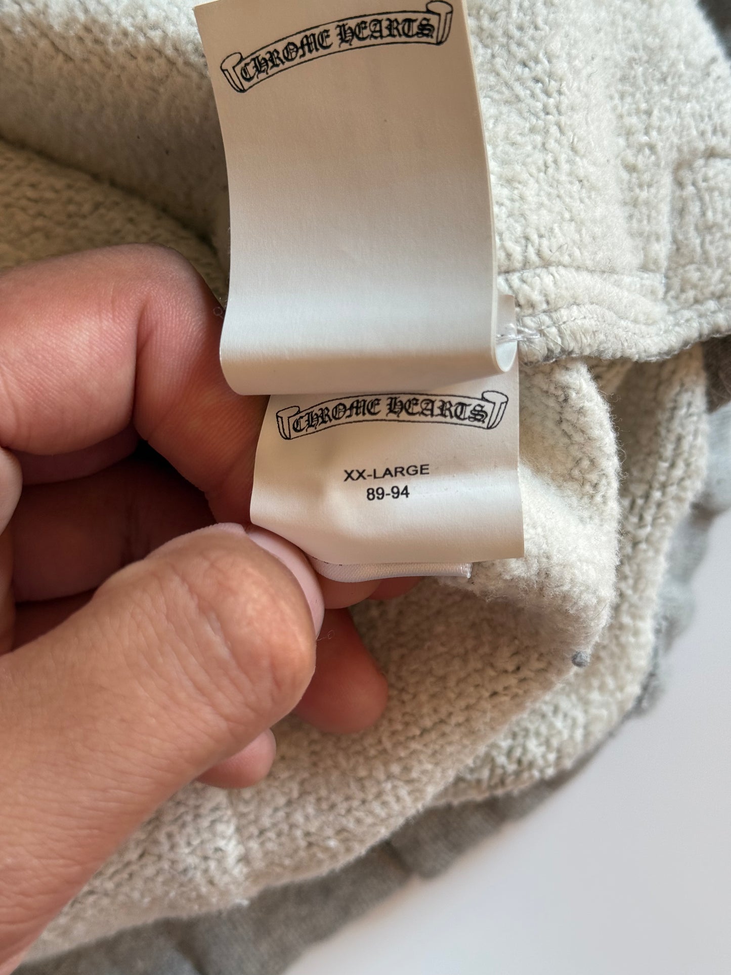 Chrome Hearts Paperjam Grey Sweatpants