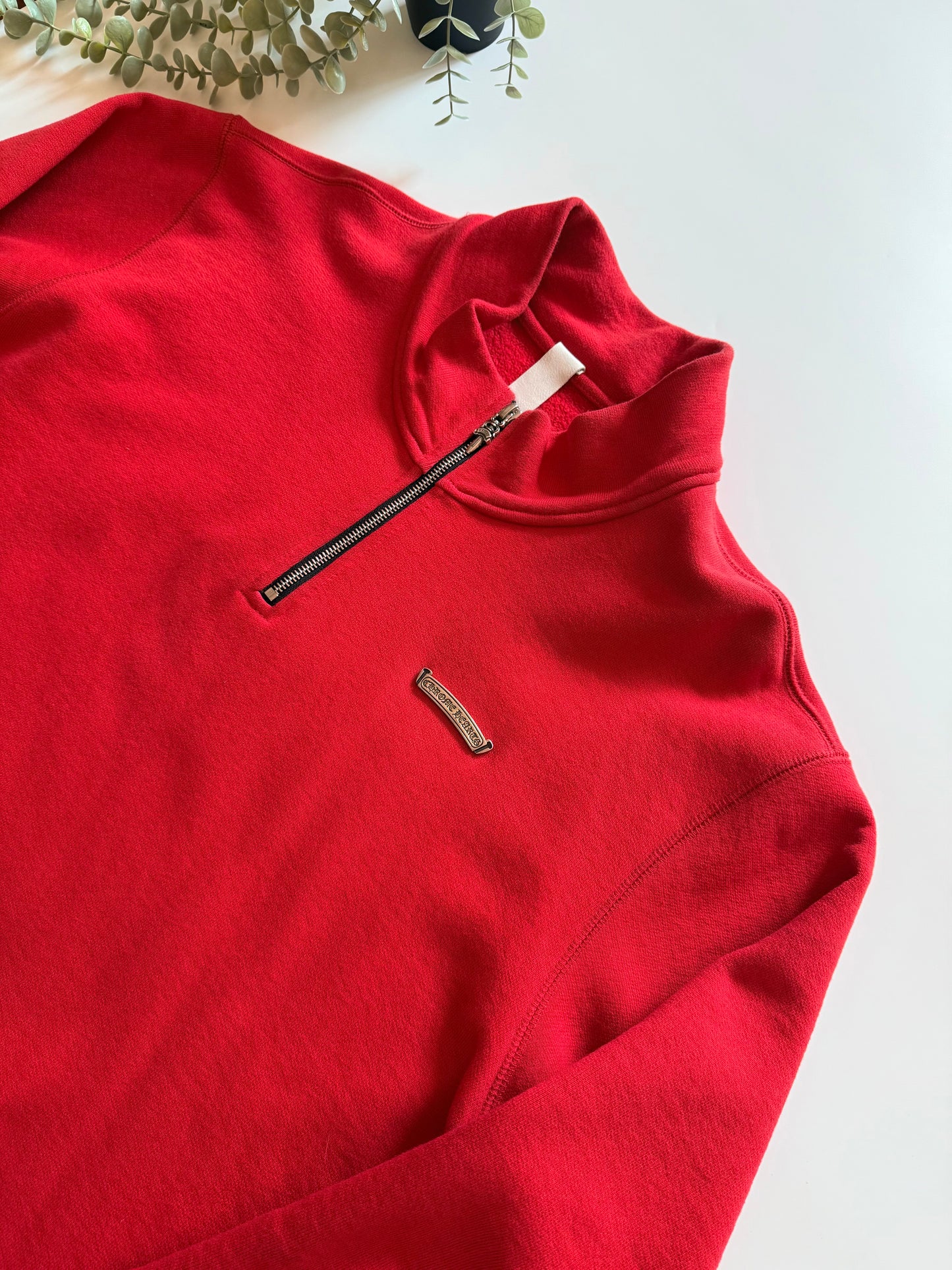 Chrome Hearts King Taco Red Quarter Zip