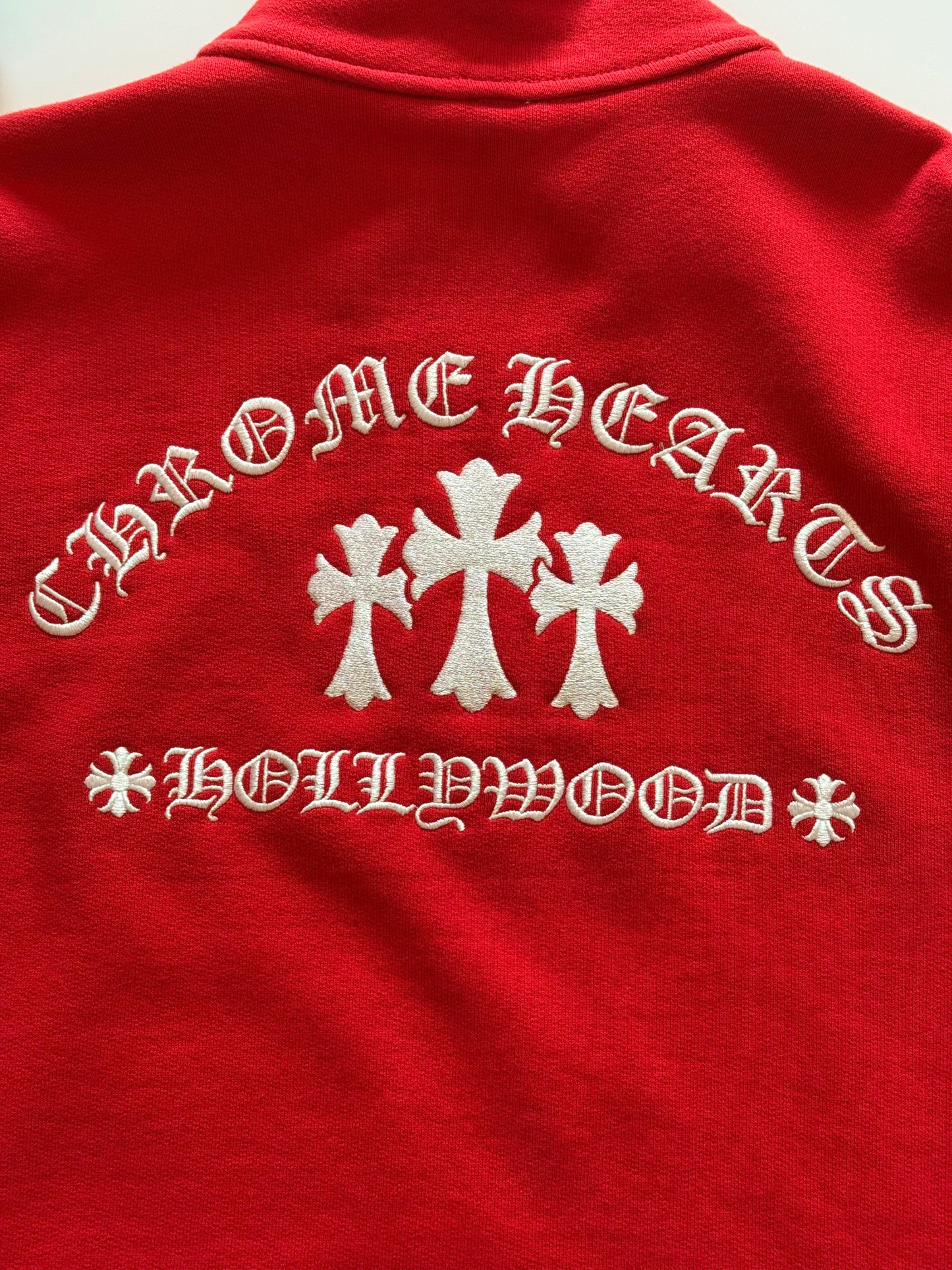 Chrome Hearts King Taco Red Quarter Zip
