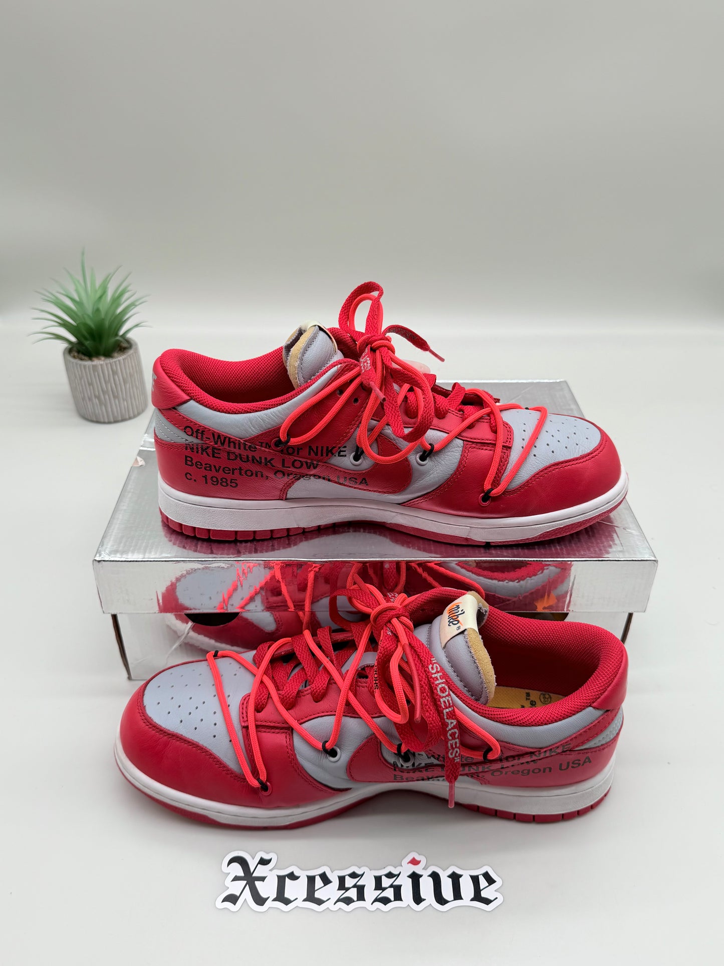 Off-White Nike Dunk Low University Red
